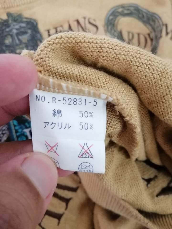 Hardy Amies Vintage Hardy Amies Jeans London short sleeve knitwear Size US L / EU 52-54 / 3 - 5 Thumbnail