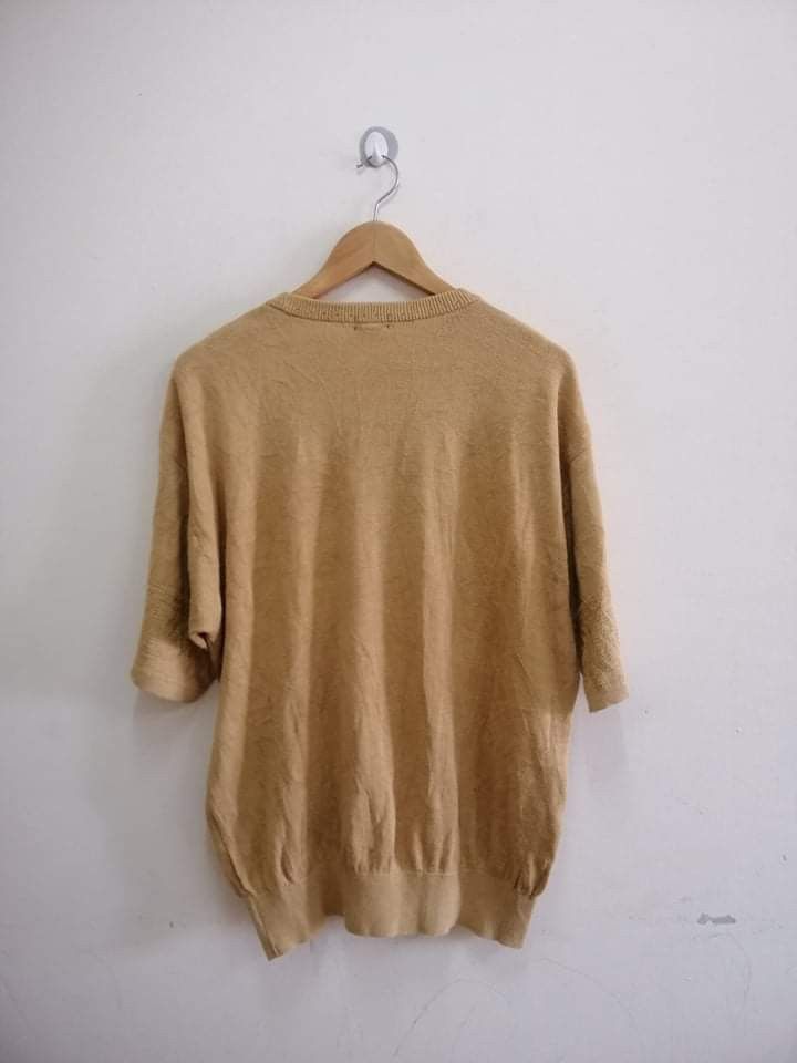 Hardy Amies Vintage Hardy Amies Jeans London short sleeve knitwear Size US L / EU 52-54 / 3 - 2 Thumbnail