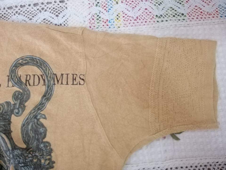 Hardy Amies Vintage Hardy Amies Jeans London short sleeve knitwear Size US L / EU 52-54 / 3 - 6 Thumbnail