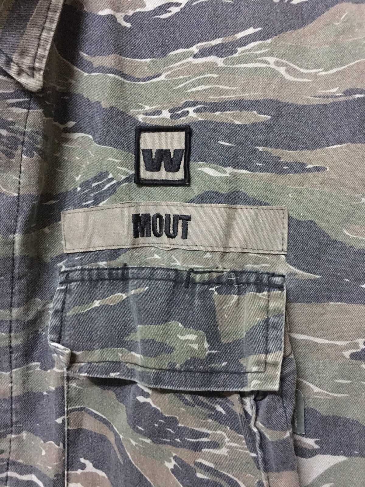 Wtaps Wtaps Tiger Stripe Military Jacket Size US L / EU 52-54 / 3 - 6 Thumbnail