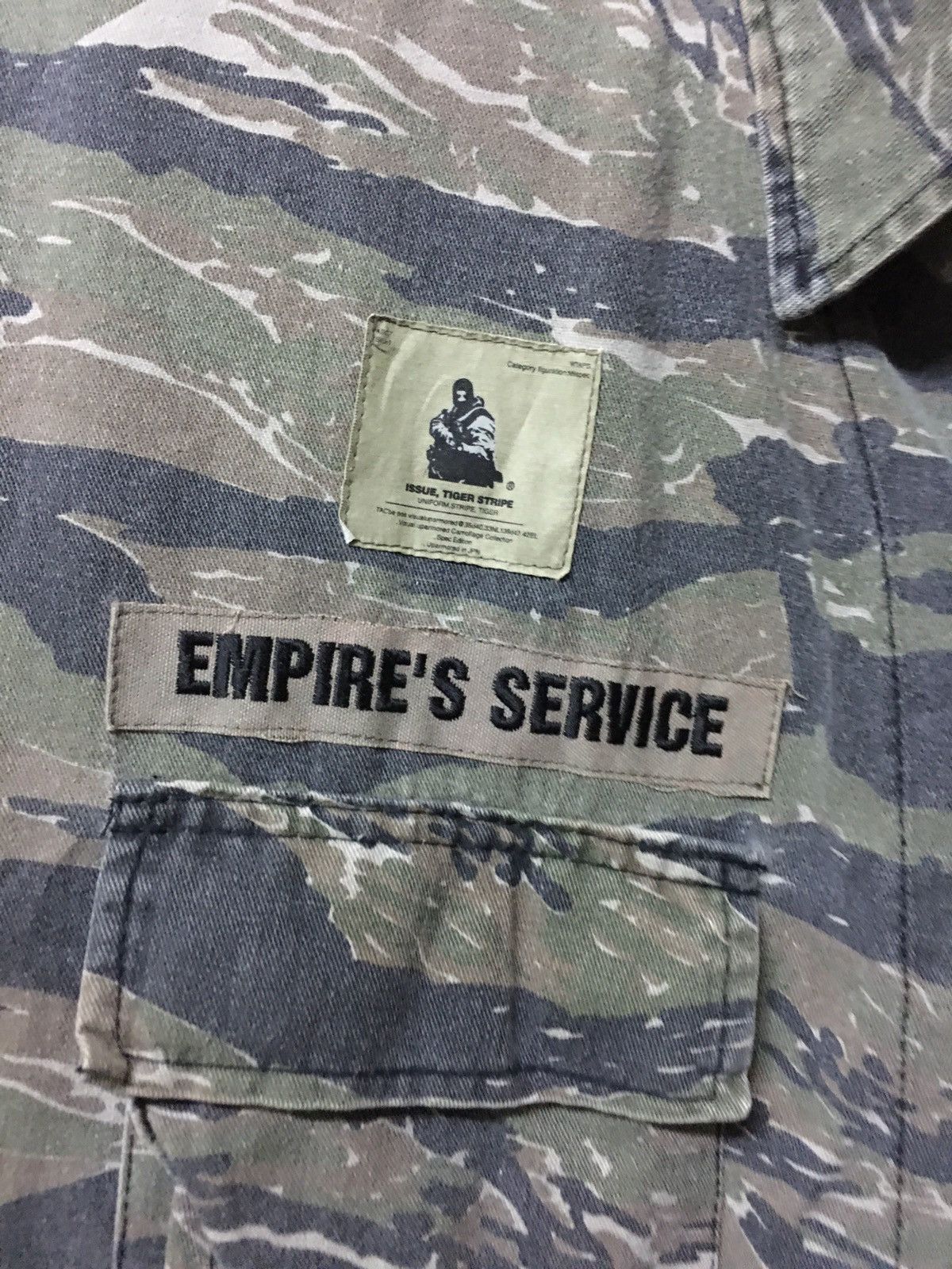 Wtaps Wtaps Tiger Stripe Military Jacket Size US L / EU 52-54 / 3 - 4 Thumbnail