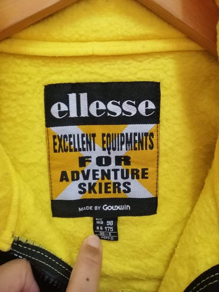 Ellesse Ellesse fleece jacket excellent equipments by Goldwin Size US M / EU 48-50 / 2 - 5 Thumbnail