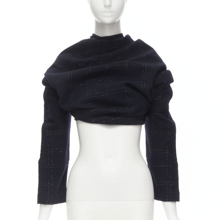 Comme des Garcons Homme Plus 1999 pistachio green mohair knitted vest
