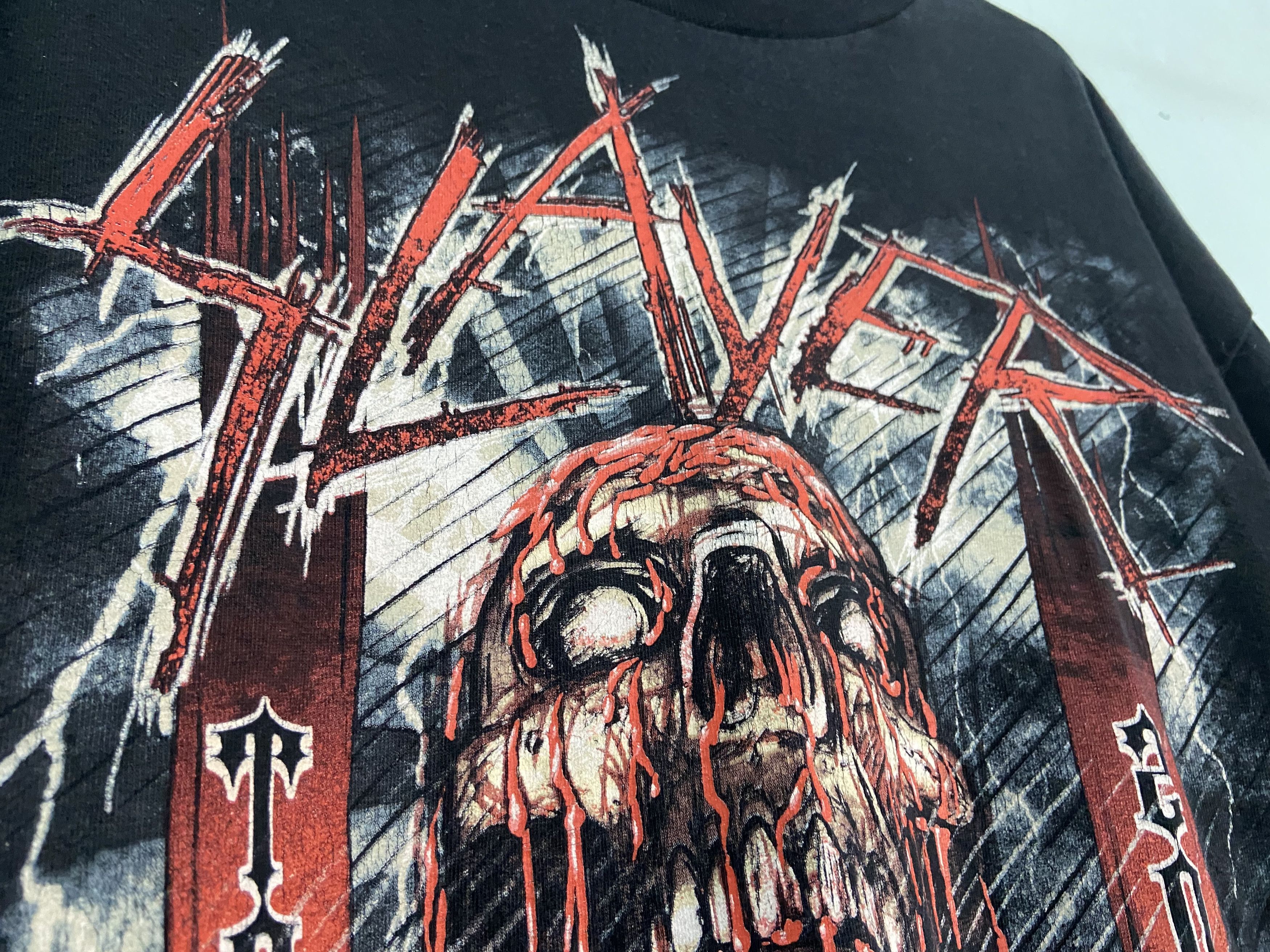 Band Tees slayer world painted blood 2009 t shirts Size US XL / EU 56 / 4 - 4 Thumbnail