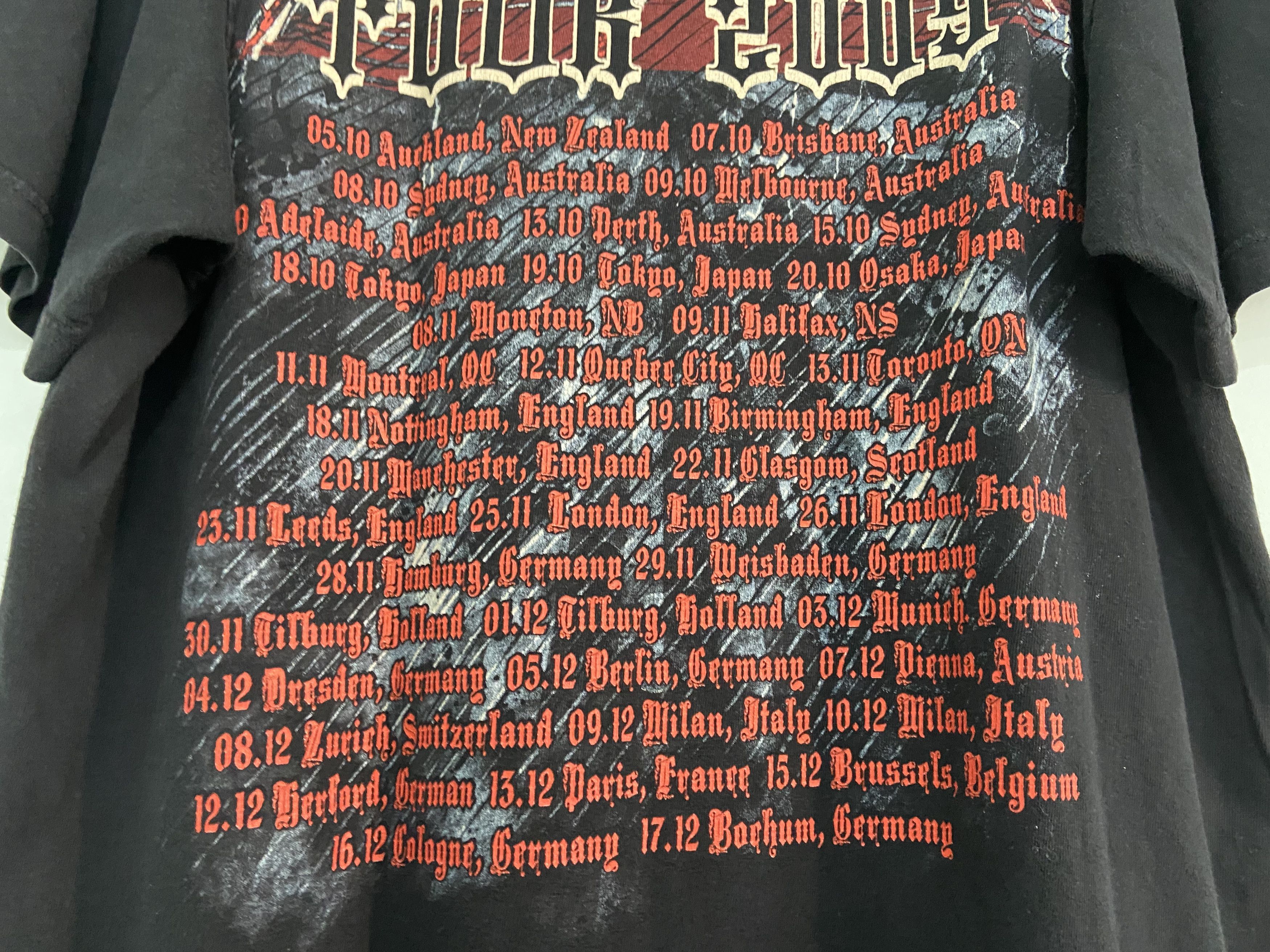 Band Tees slayer world painted blood 2009 t shirts Size US XL / EU 56 / 4 - 6 Thumbnail