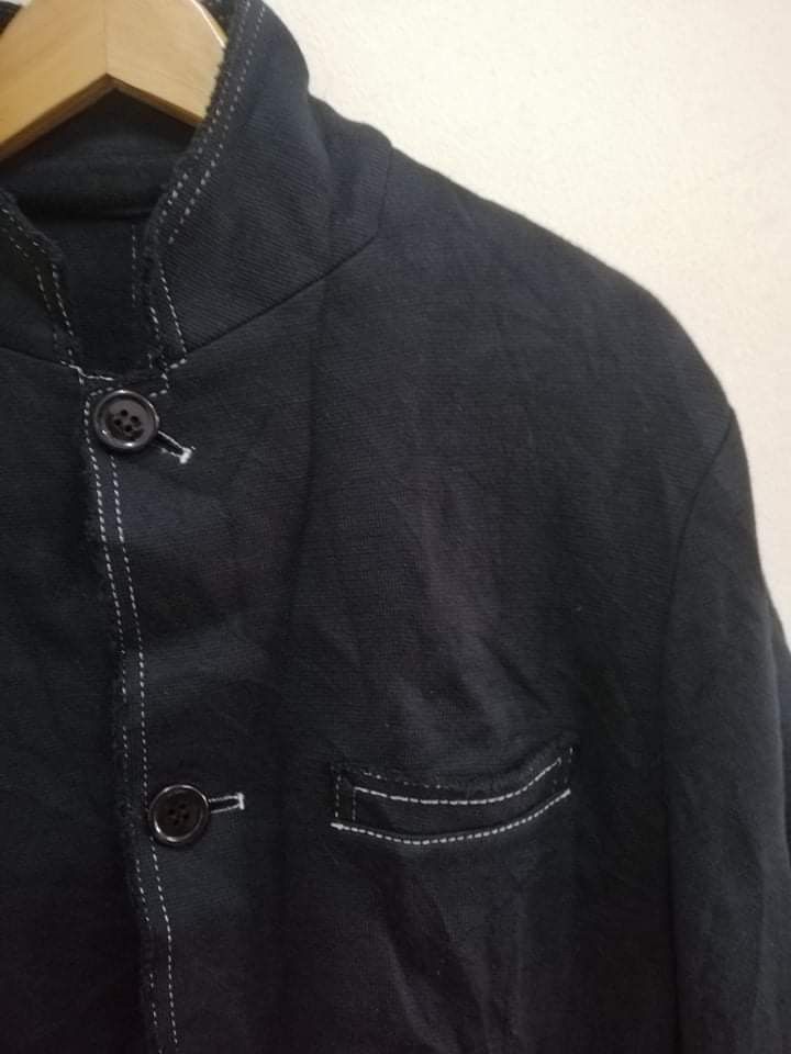 Japanese Brand Side Slope Japan black coat/ jacket Size US XL / EU 56 / 4 - 9 Thumbnail