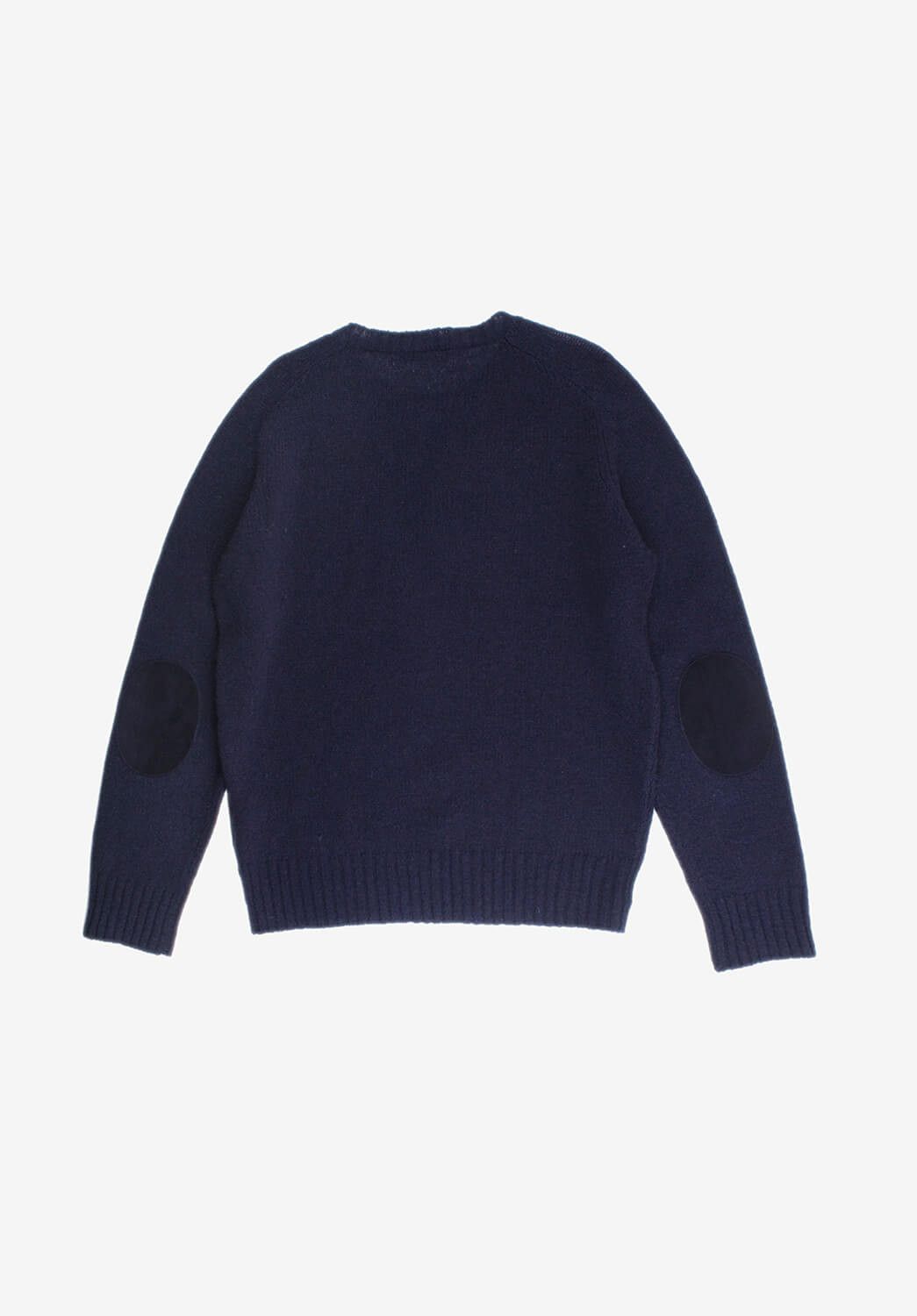 Prada Navy Virgin Wool Sweater Size US L / EU 52-54 / 3 - 5 Thumbnail