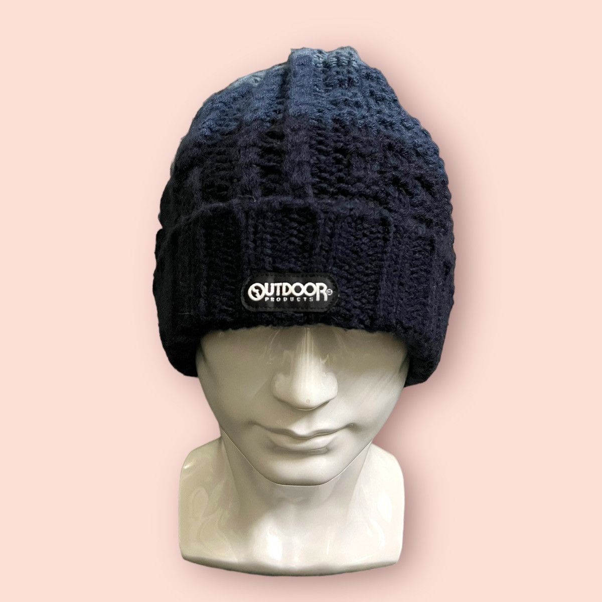 RARE OUTDOOR PRODUCTS MULTI COLOUR CROCHET KNITTED BEANIE