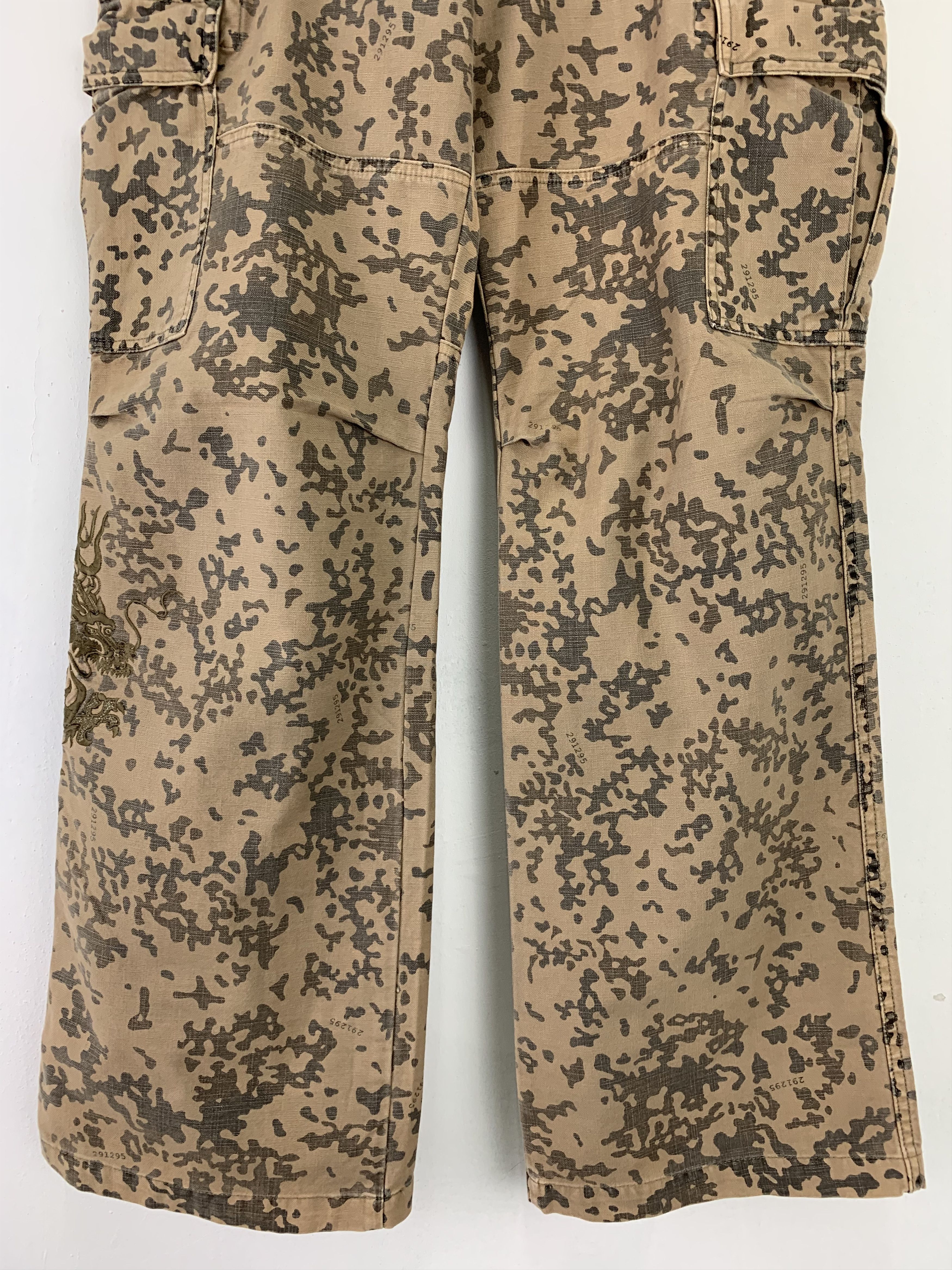 If Six Was Nine Cargo Pants Homme Multipocket Seditionaries Streetwear Size US 33 - 4 Thumbnail