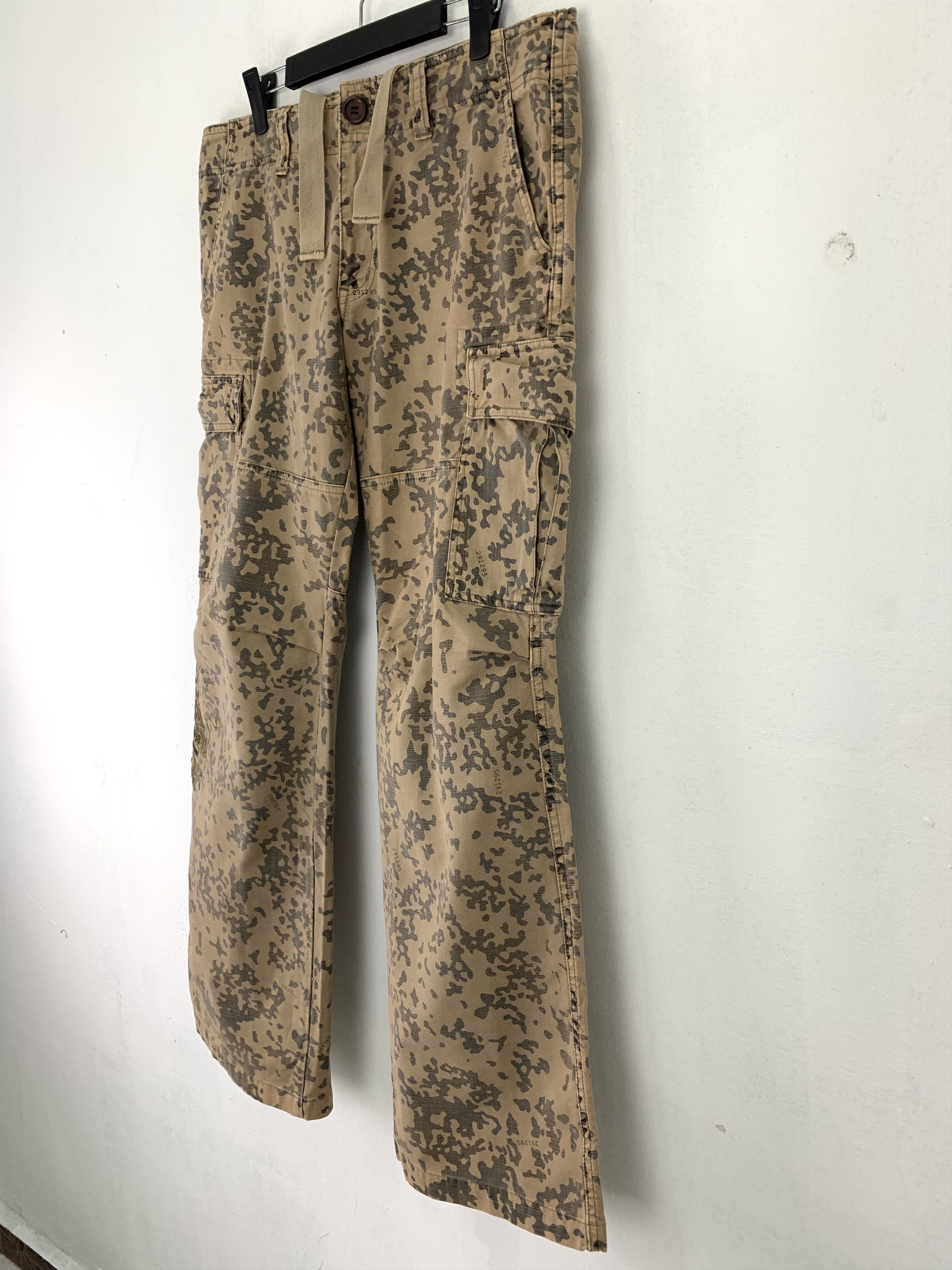 If Six Was Nine Cargo Pants Homme Multipocket Seditionaries Streetwear Size US 33 - 5 Thumbnail