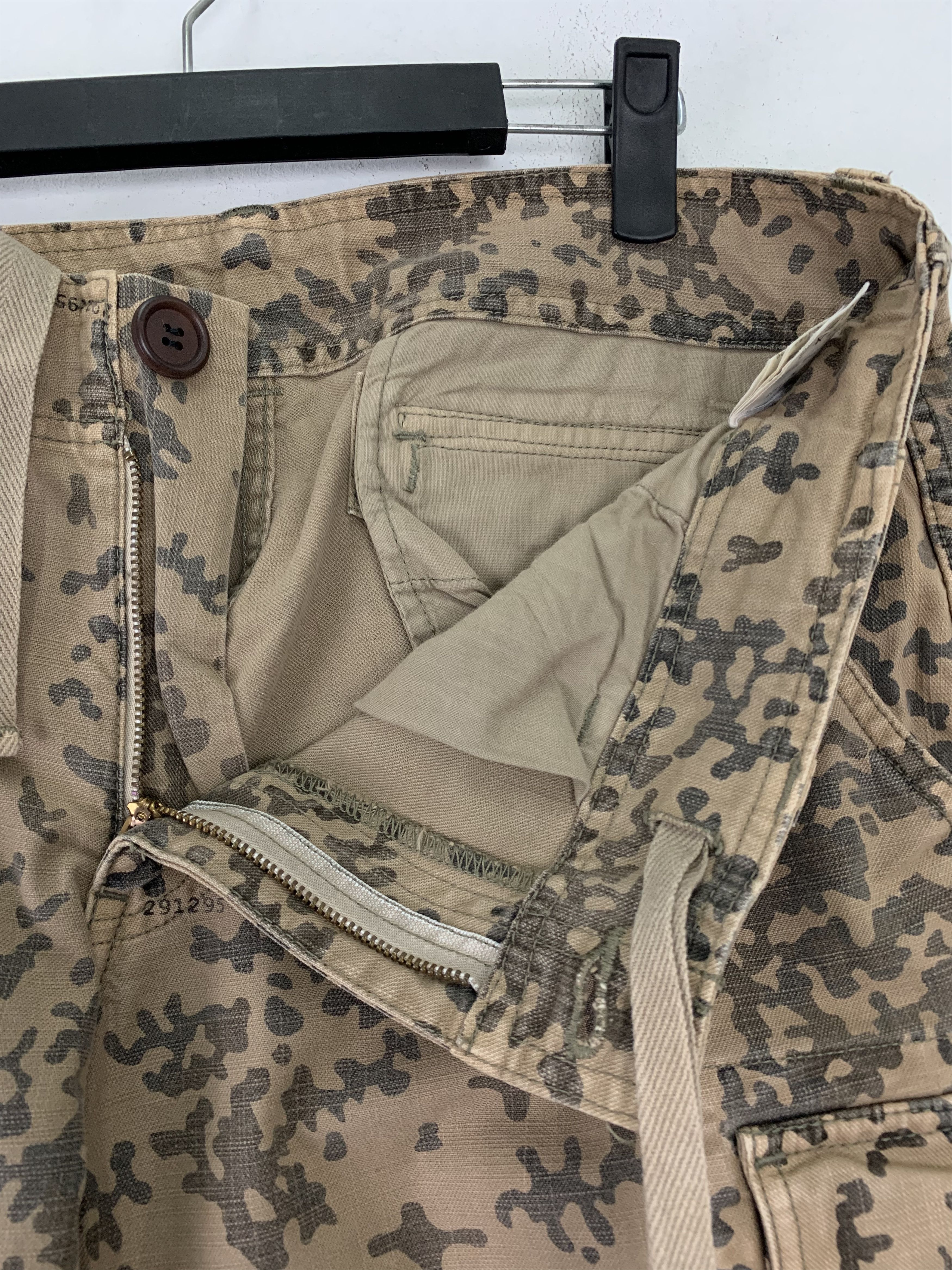 If Six Was Nine Cargo Pants Homme Multipocket Seditionaries Streetwear Size US 33 - 10 Thumbnail