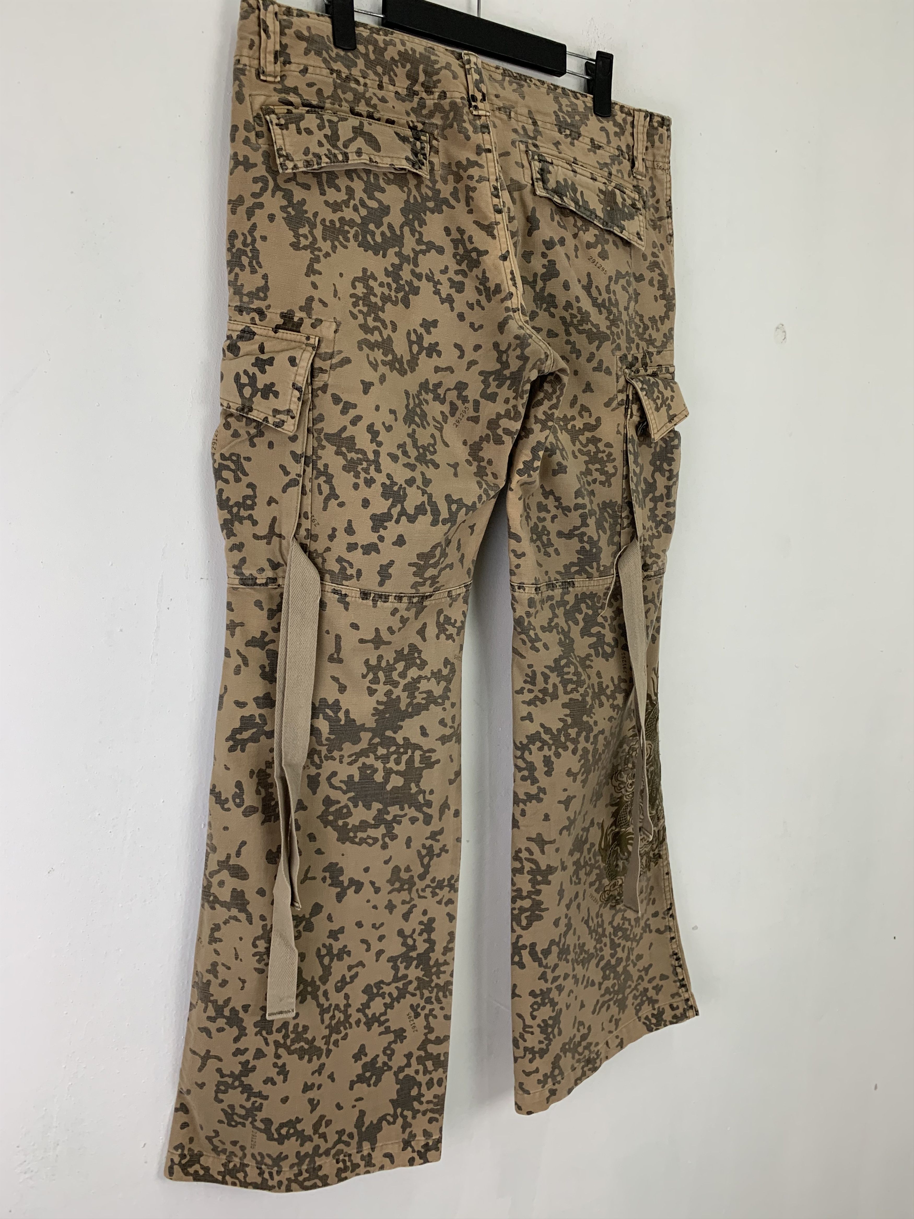 If Six Was Nine Cargo Pants Homme Multipocket Seditionaries Streetwear Size US 33 - 13 Thumbnail