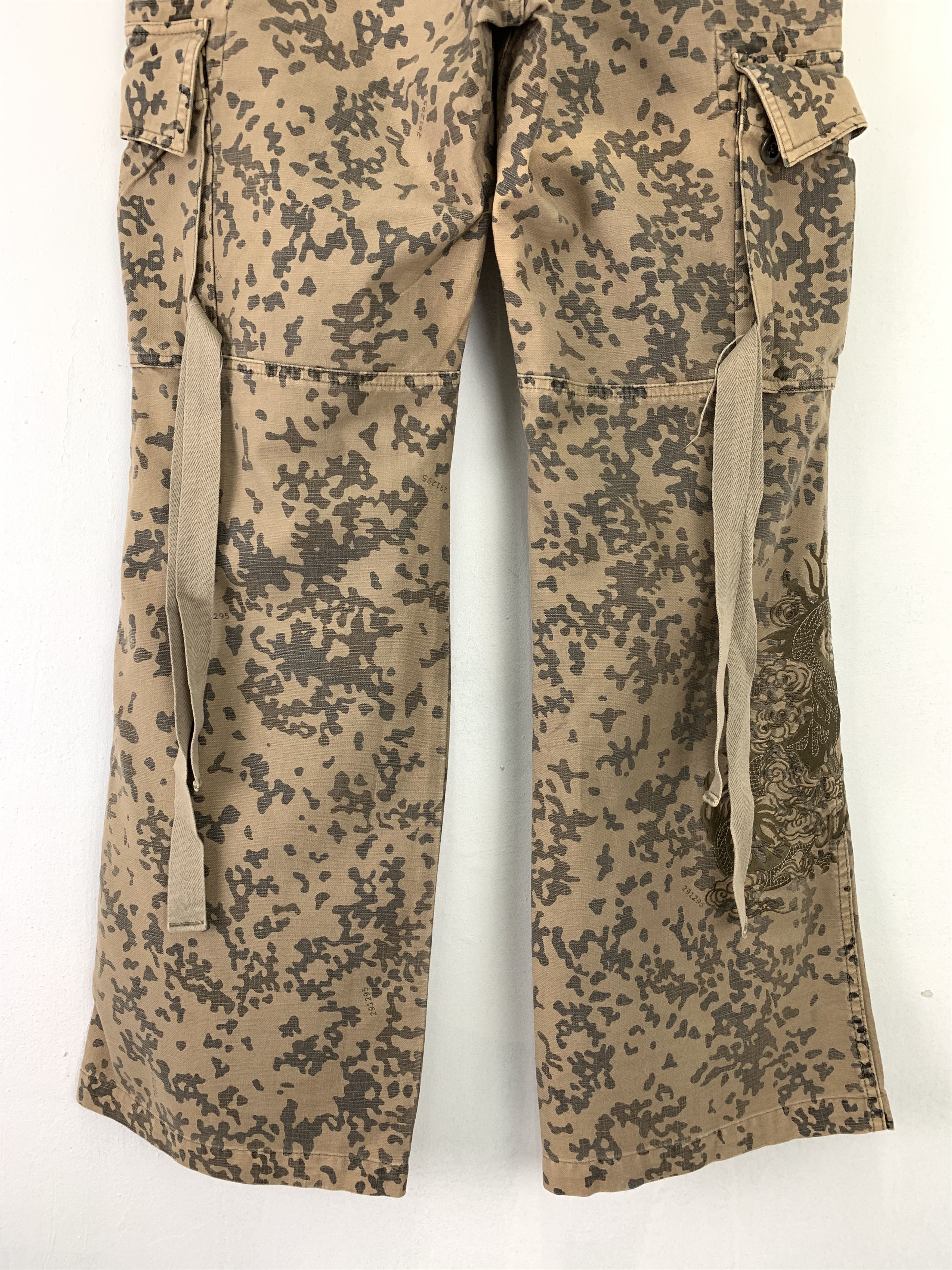 If Six Was Nine Cargo Pants Homme Multipocket Seditionaries Streetwear Size US 33 - 12 Thumbnail