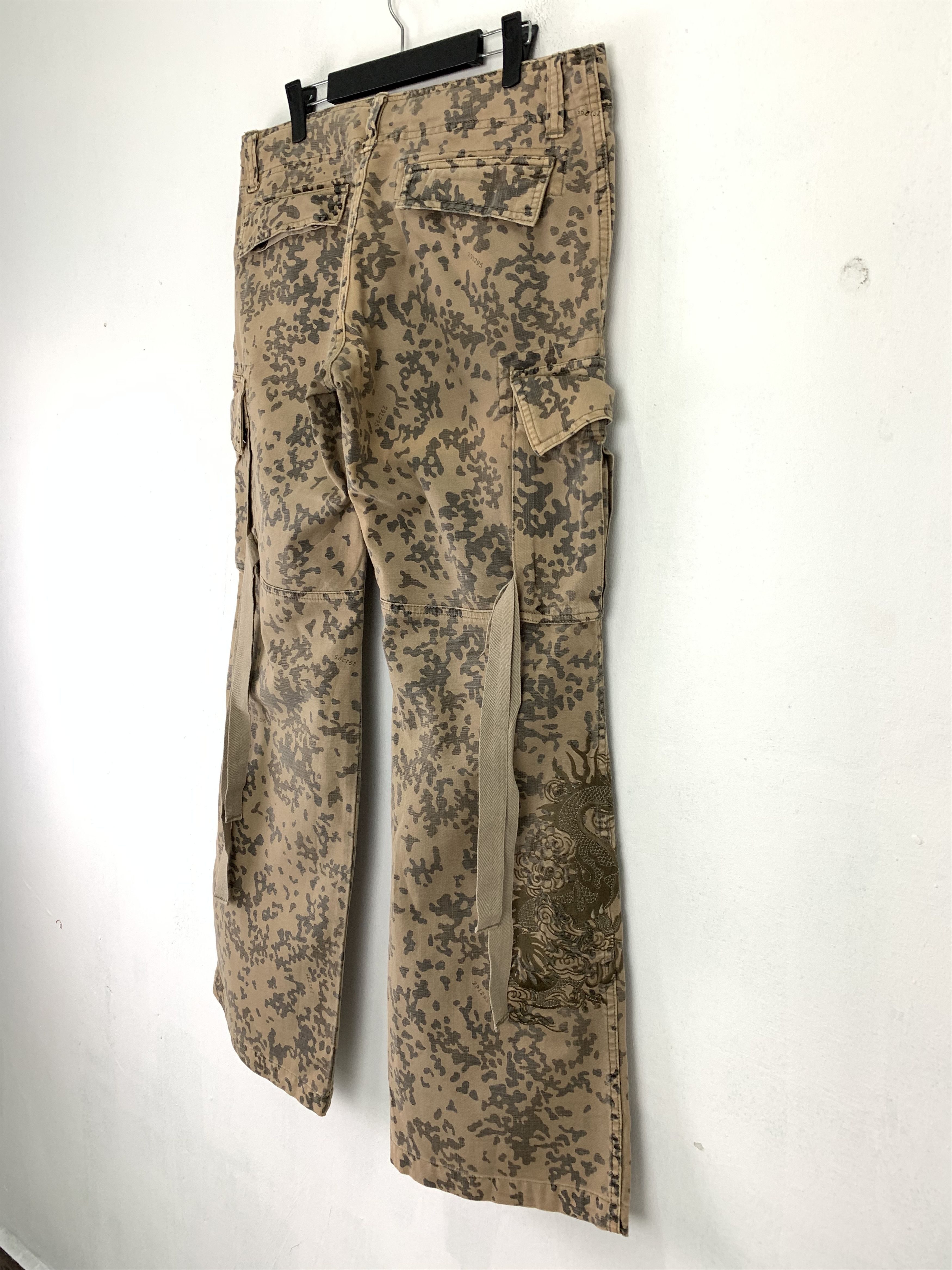 If Six Was Nine Cargo Pants Homme Multipocket Seditionaries Streetwear Size US 33 - 17 Thumbnail