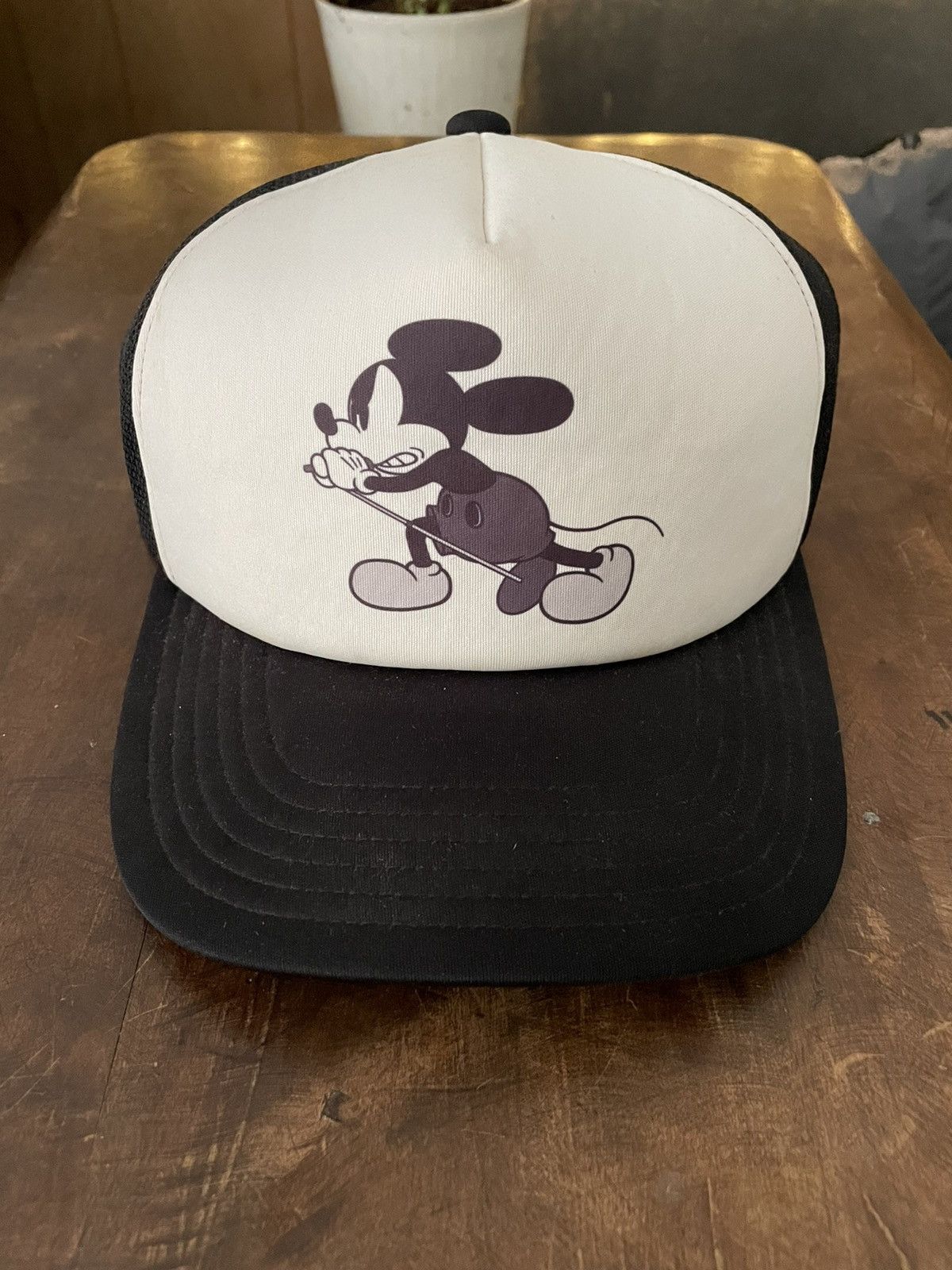 Number (N)ine Mickey Mouse Eddie Vedder Trucker Hat