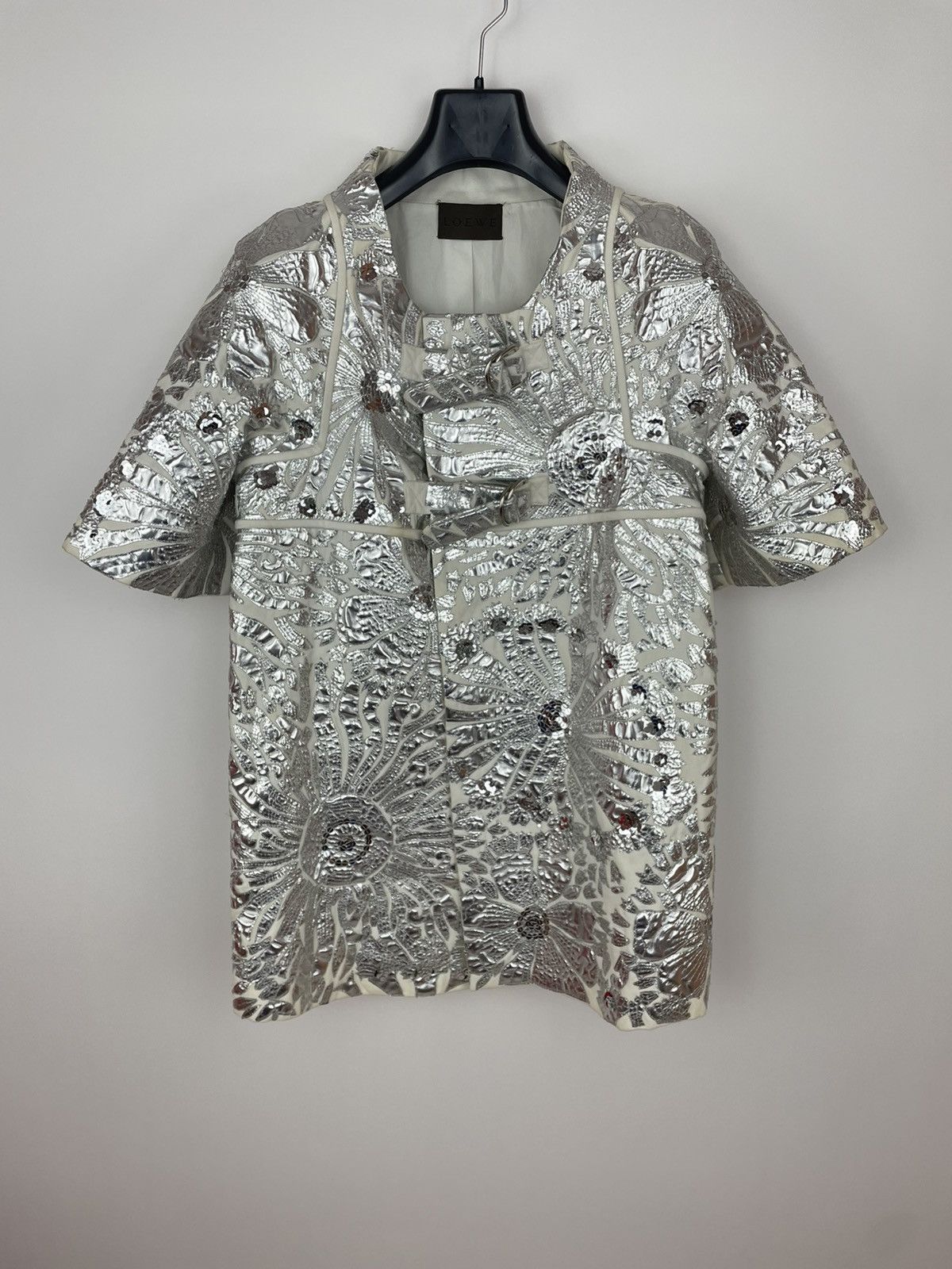 Loewe LOEWE Silver coat Podium Fashion show Spring 2007 size 38 Size M / US 6-8 / IT 42-44 - 11 Thumbnail