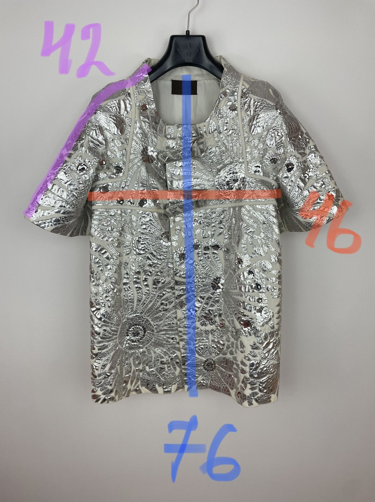 Loewe LOEWE Silver coat Podium Fashion show Spring 2007 size 38 Size M / US 6-8 / IT 42-44 - 23 Thumbnail
