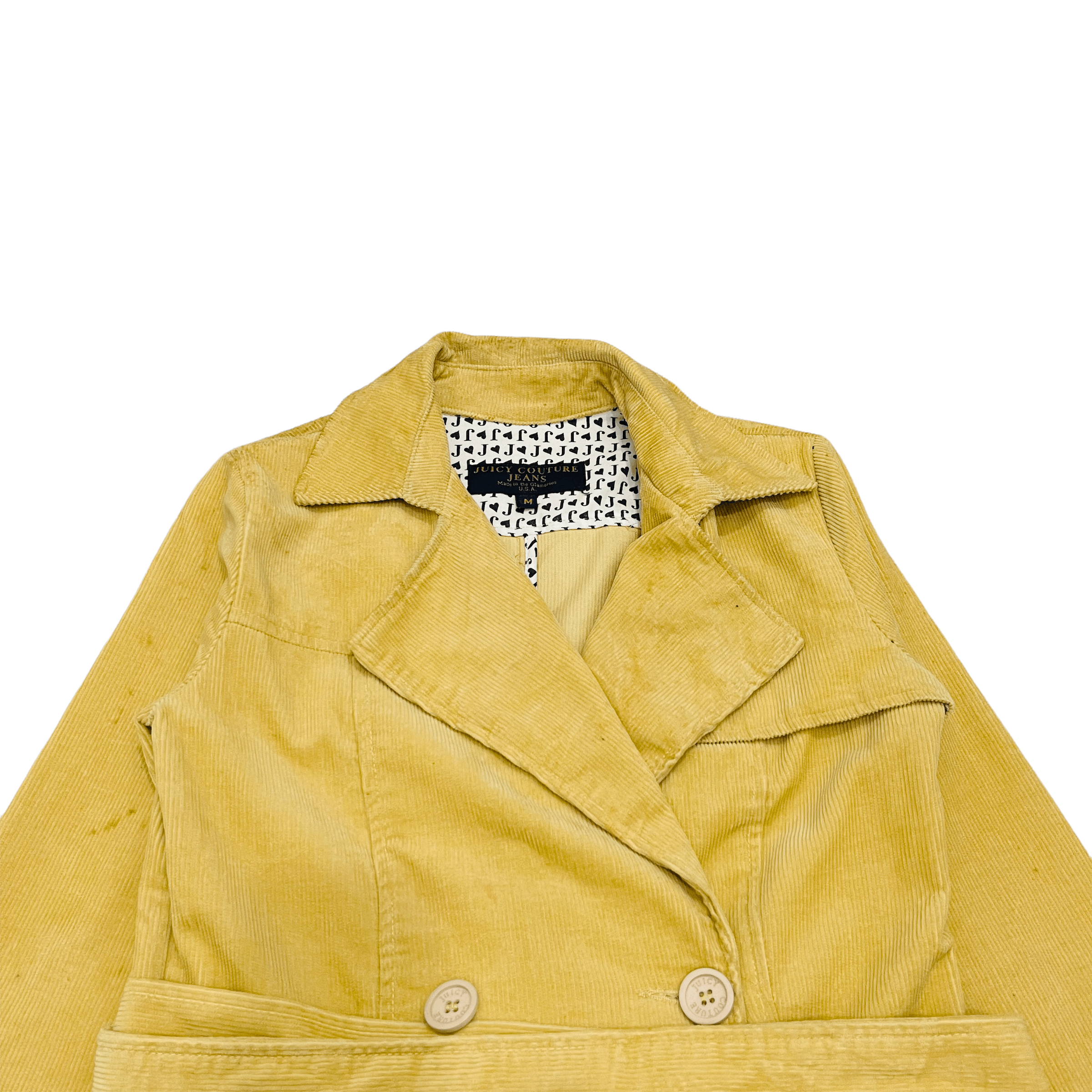 Juicy Couture Jeans Juicy Culture Corduroy Trench Coat Size US M / EU 48-50 / 2 - 3 Thumbnail
