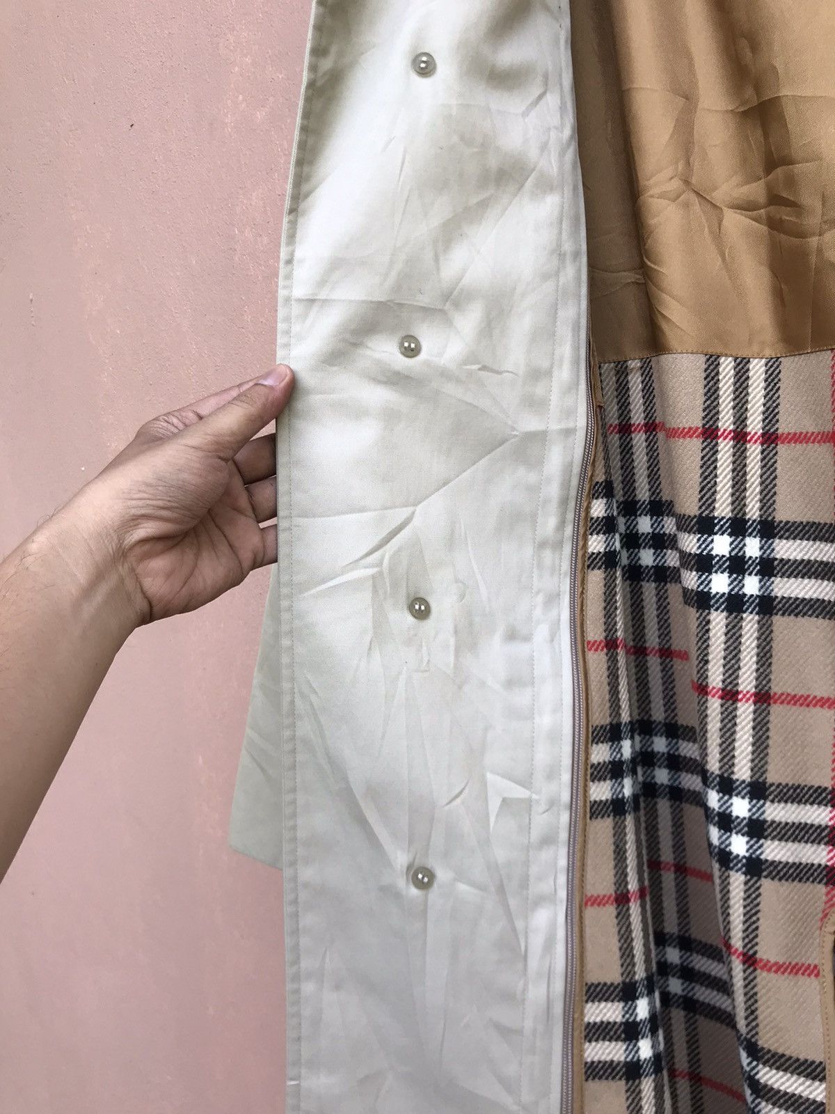 Burberry Prorsum Burberry’s Prorsum Nova Check Trench Coat Long Coat Size US M / EU 48-50 / 2 - 10 Thumbnail