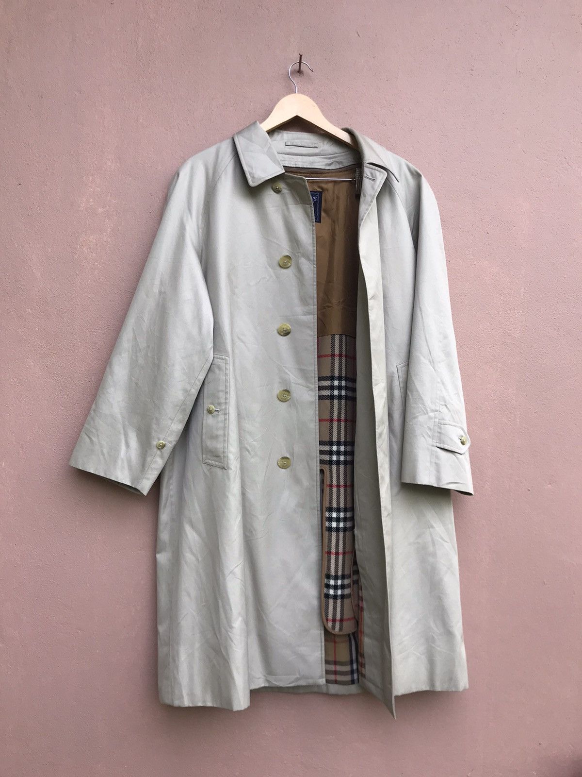 Burberry Prorsum Burberry’s Prorsum Nova Check Trench Coat Long Coat Size US M / EU 48-50 / 2 - 4 Thumbnail