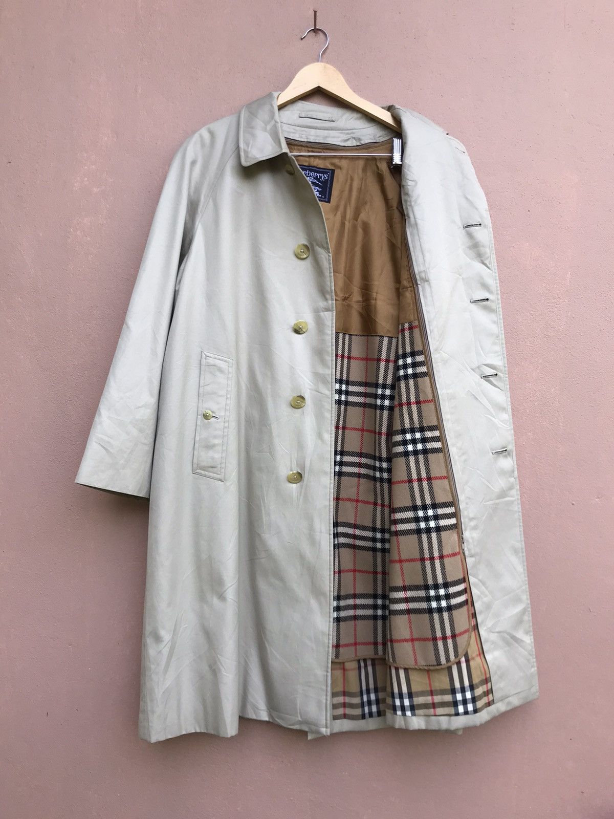 Burberry Prorsum Burberry’s Prorsum Nova Check Trench Coat Long Coat Size US M / EU 48-50 / 2 - 8 Thumbnail