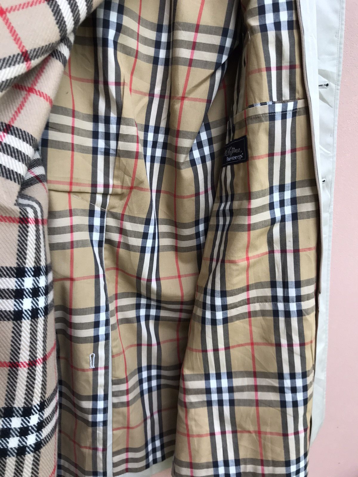 Burberry Prorsum Burberry’s Prorsum Nova Check Trench Coat Long Coat Size US M / EU 48-50 / 2 - 13 Thumbnail
