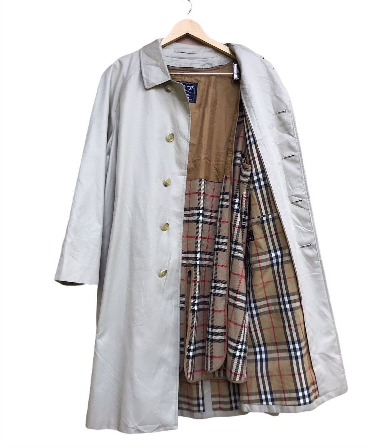 Burberry Prorsum Burberry’s Prorsum Nova Check Trench Coat Long Coat Size US M / EU 48-50 / 2 - 1 Thumbnail