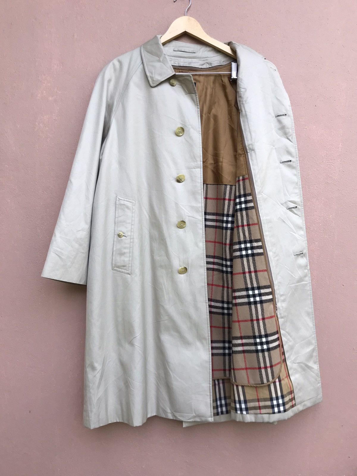Burberry Prorsum Burberry’s Prorsum Nova Check Trench Coat Long Coat Size US M / EU 48-50 / 2 - 7 Thumbnail