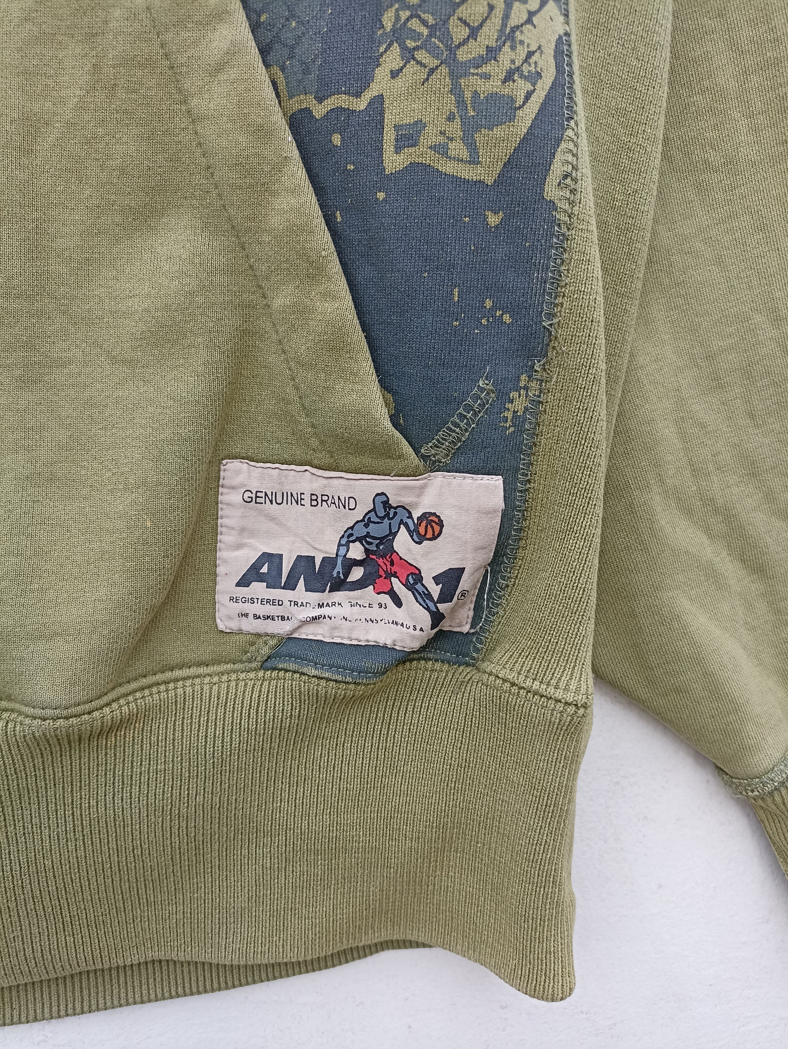 NBA 🔥 And 1 hoodies basketball Genuine Brand distressed Size US M / EU 48-50 / 2 - 4 Thumbnail