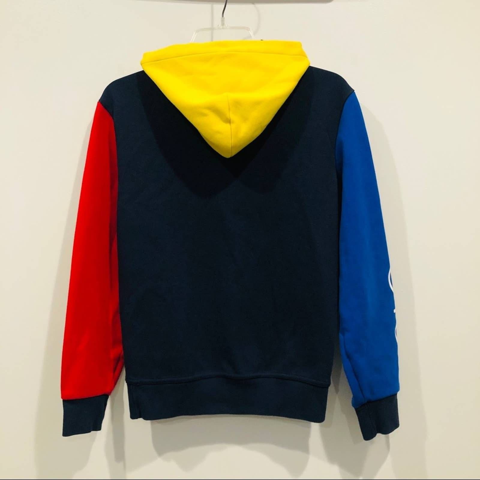 Polo Ralph Lauren Polo Ralph Lauren Hi Tech Color-Blocked Hoodie XXL Size US XXL / EU 58 / 5 - 6 Thumbnail