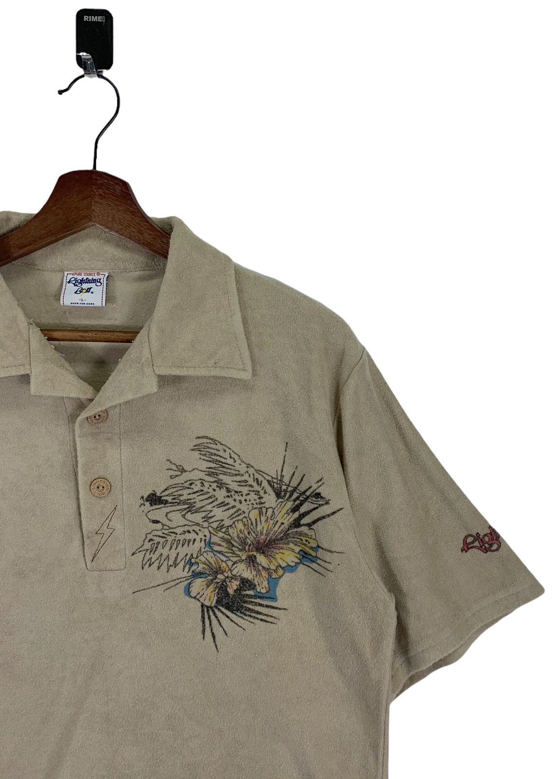 Lightning Bolt × Vintage VINTAGE LIGHTNING BOLT SURF DESIGN HAWAII SHIRT Size US L / EU 52-54 / 3 - 5 Thumbnail