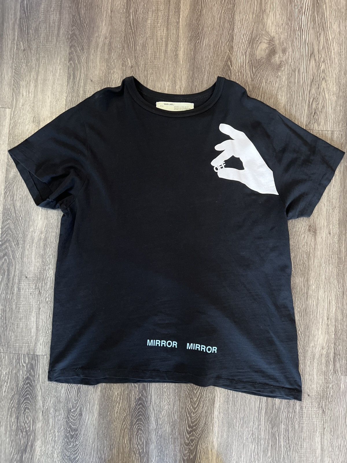 Off White Off White Mirror Mirror Finger Tee Grailed