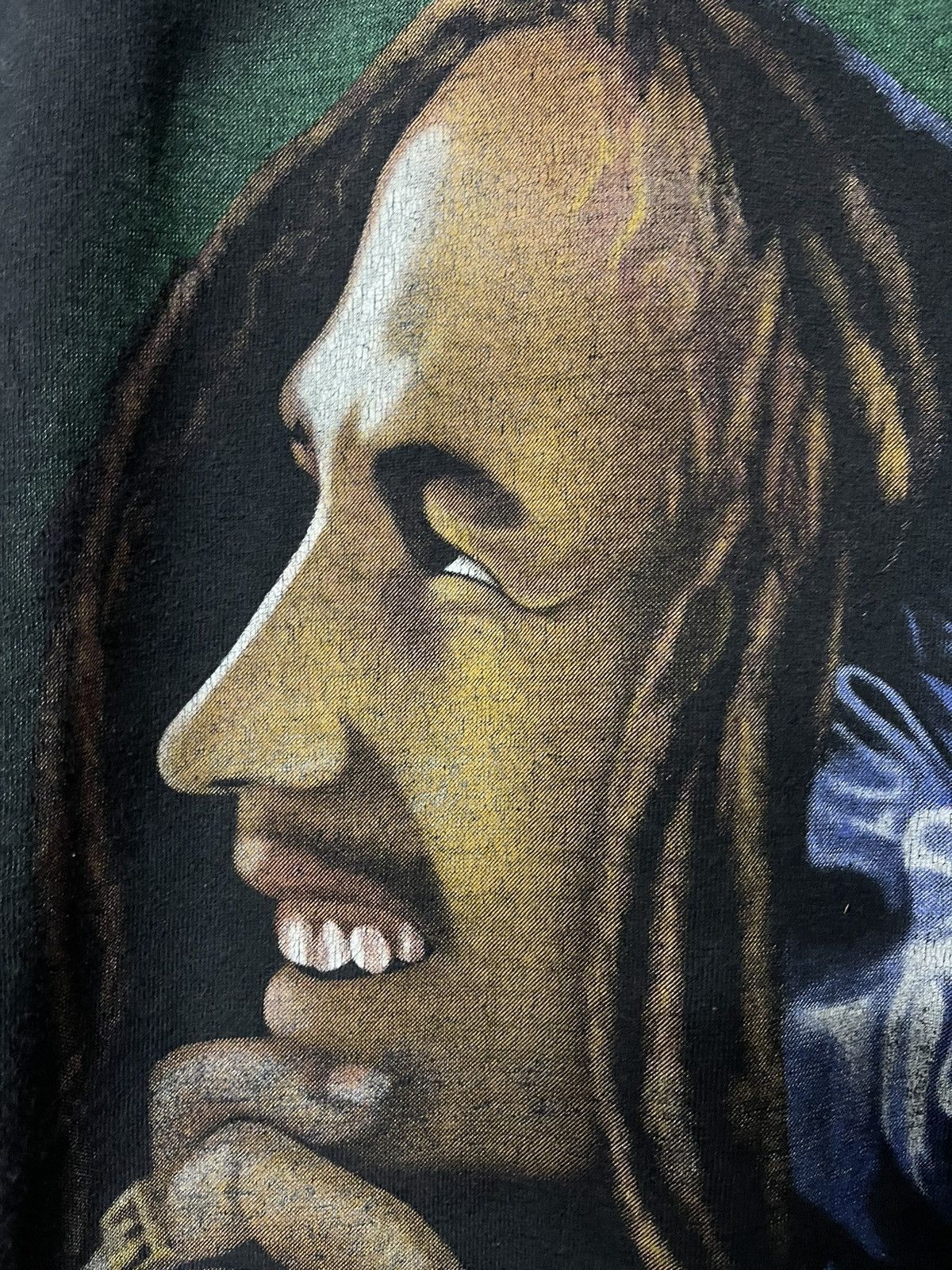 Band Tees × Rap Tees × Vintage Vintage Bob Marley Free Your Mind Bootleg Faded Tees Size US L / EU 52-54 / 3 - 3 Thumbnail