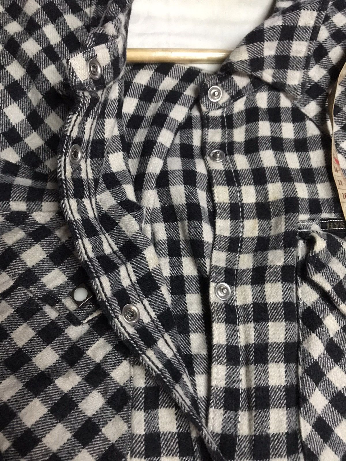 Designer × Hysteric Glamour × Japanese Brand Hysteric Glamour flannel Shirt Size M / US 6-8 / IT 42-44 - 4 Thumbnail