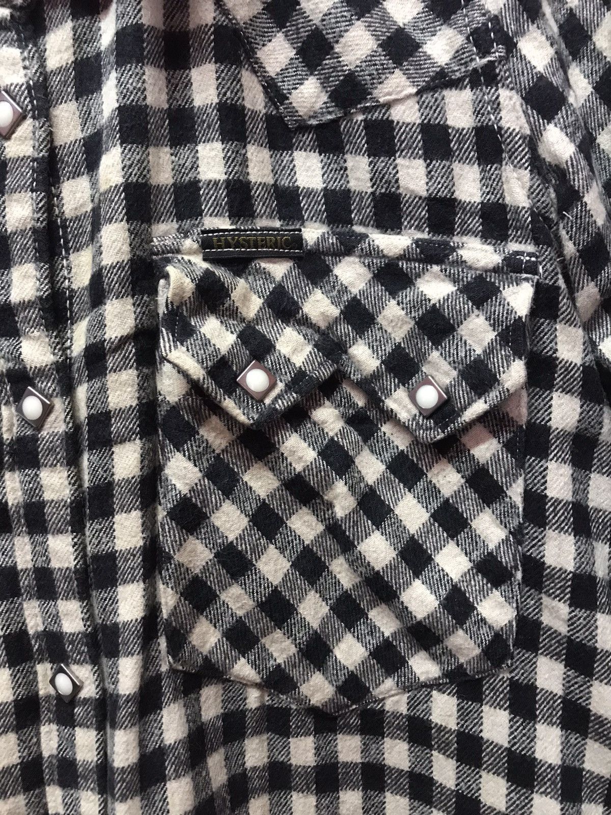 Designer × Hysteric Glamour × Japanese Brand Hysteric Glamour flannel Shirt Size M / US 6-8 / IT 42-44 - 3 Thumbnail