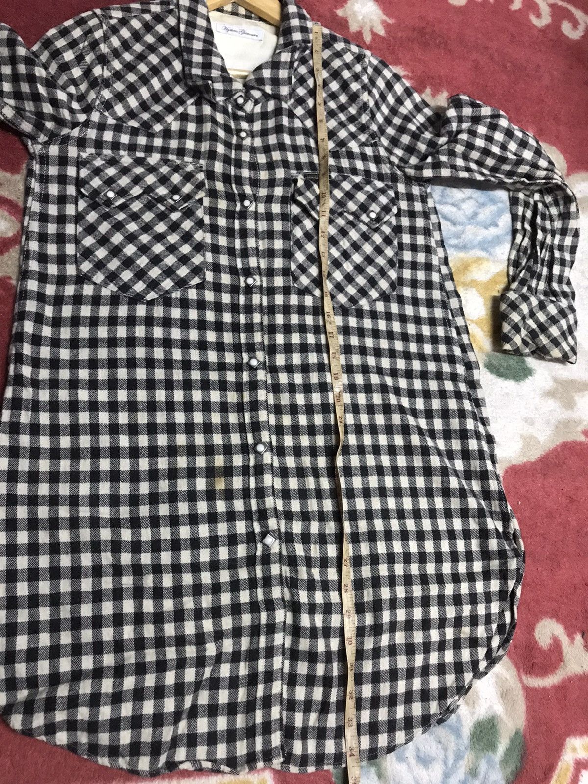 Designer × Hysteric Glamour × Japanese Brand Hysteric Glamour flannel Shirt Size M / US 6-8 / IT 42-44 - 6 Thumbnail