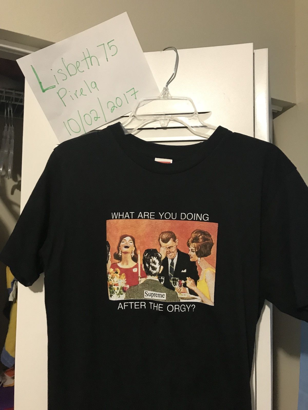 Supreme What Are You Doing After The Orgy Tee | Grailed