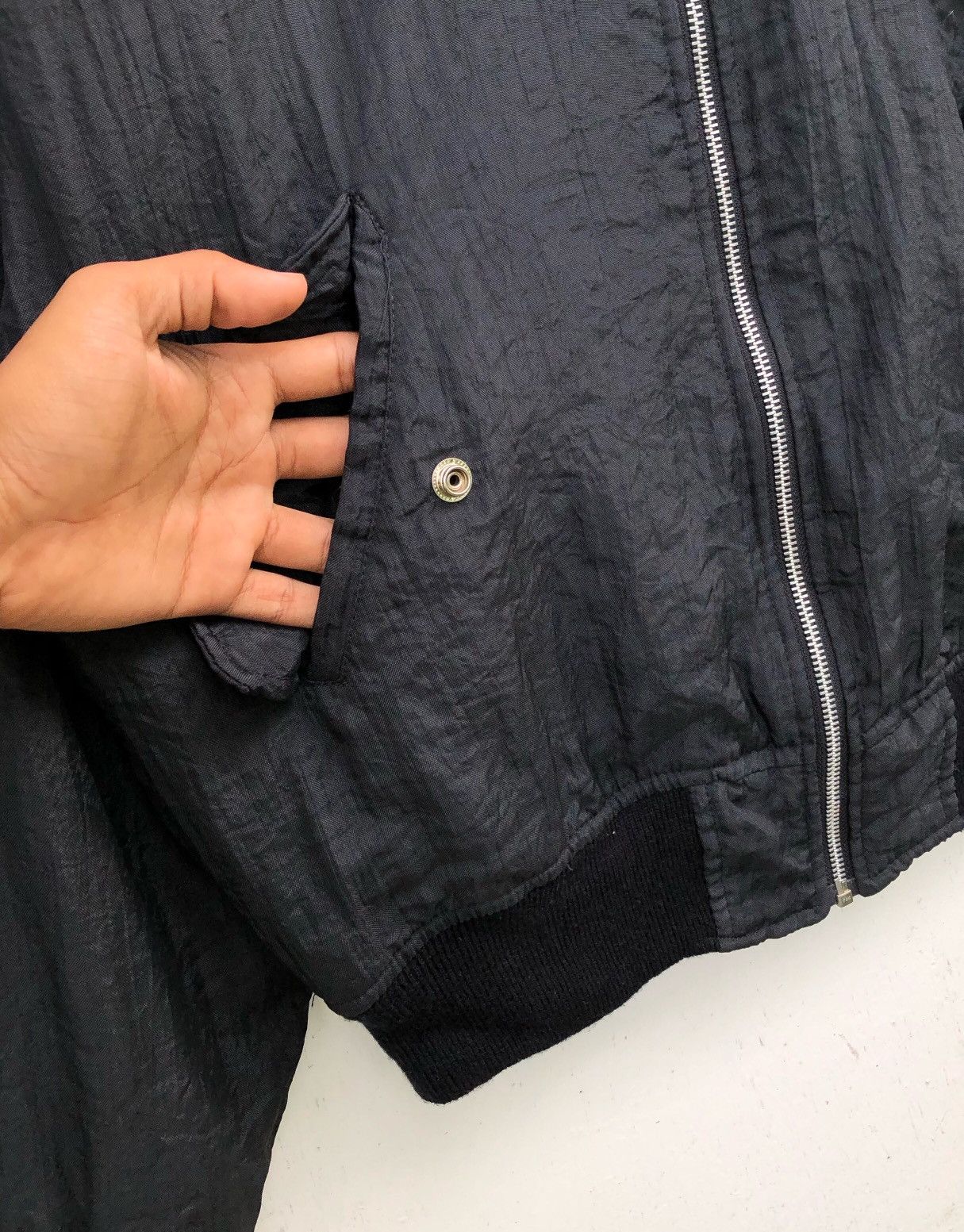 Vintage 🔥F/W 1987 AIR WOLF US AIR FORCE FLIGHT BOMBER JACKET Size US M / EU 48-50 / 2 - 9 Thumbnail