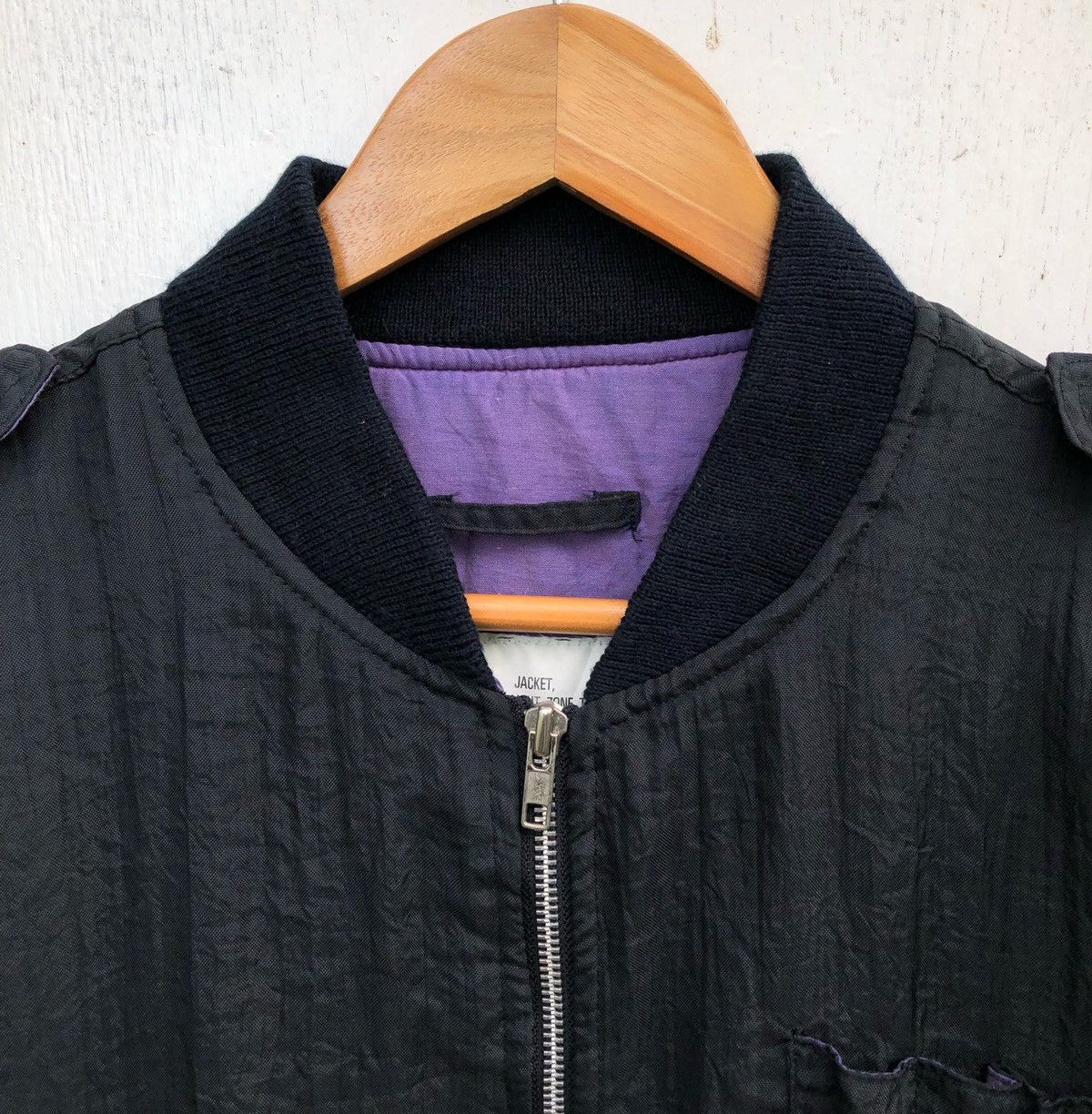 Vintage 🔥F/W 1987 AIR WOLF US AIR FORCE FLIGHT BOMBER JACKET Size US M / EU 48-50 / 2 - 6 Thumbnail