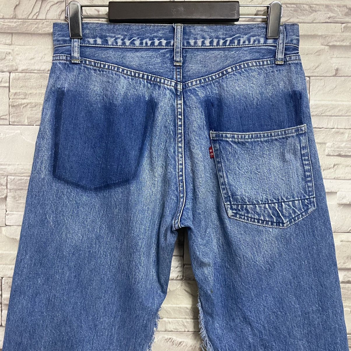 Japanese Brand Remake GO TO HOLLYWOOD Denim Selvedge Flare Jeans Size US 29 - 11 Thumbnail