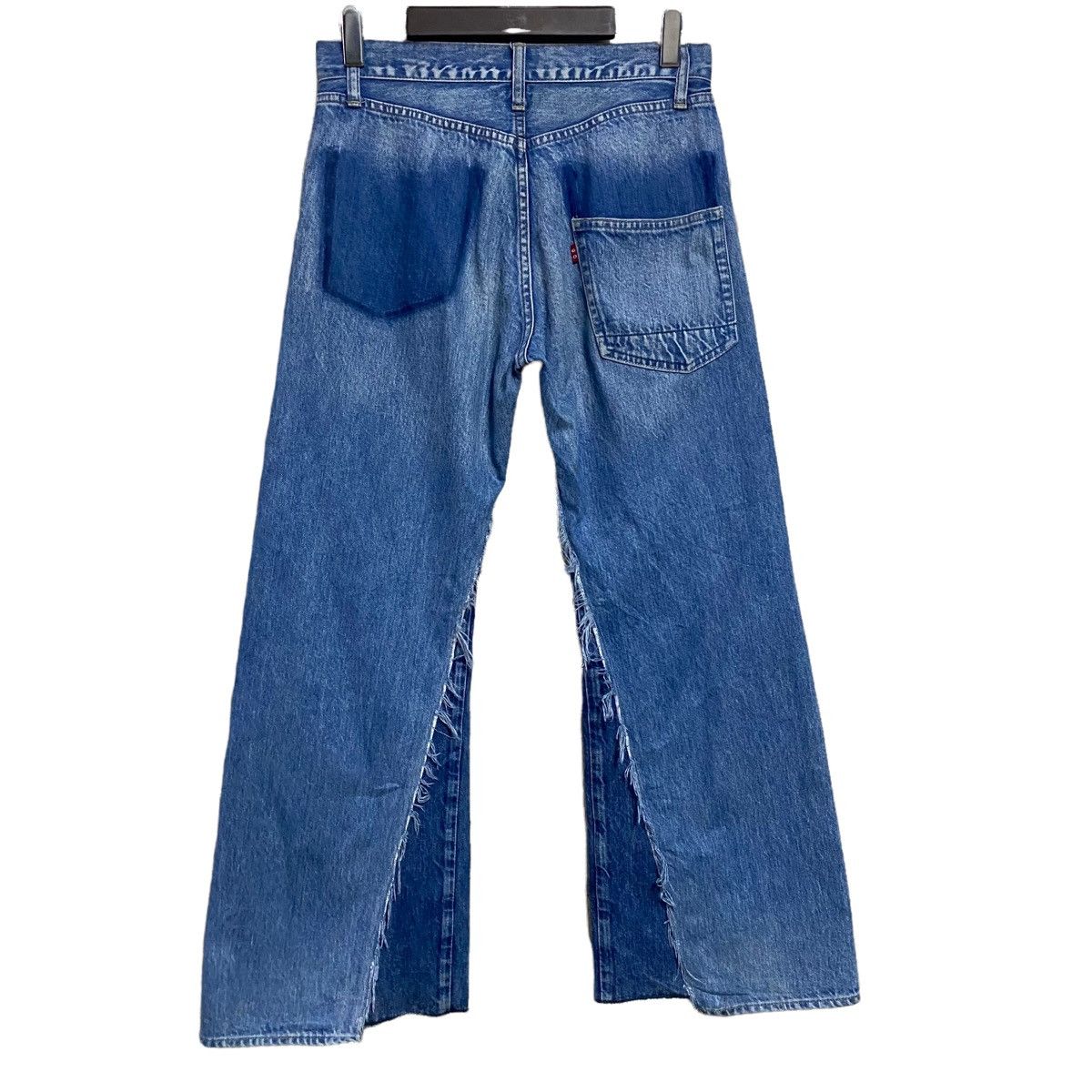 Japanese Brand Remake GO TO HOLLYWOOD Denim Selvedge Flare Jeans Size US 29 - 1 Thumbnail