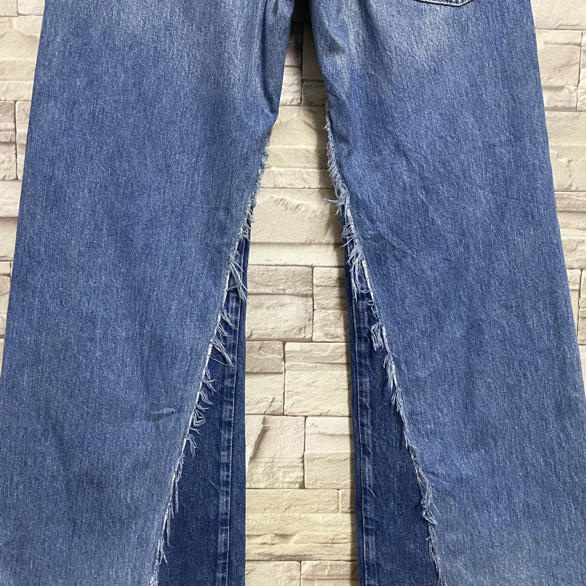 Japanese Brand Remake GO TO HOLLYWOOD Denim Selvedge Flare Jeans Size US 29 - 17 Thumbnail