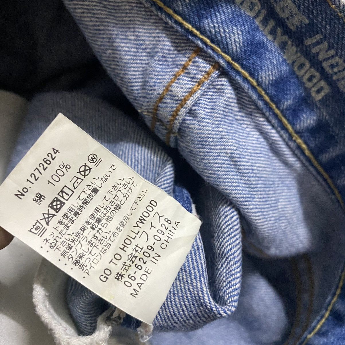 Japanese Brand Remake GO TO HOLLYWOOD Denim Selvedge Flare Jeans Size US 29 - 21 Thumbnail