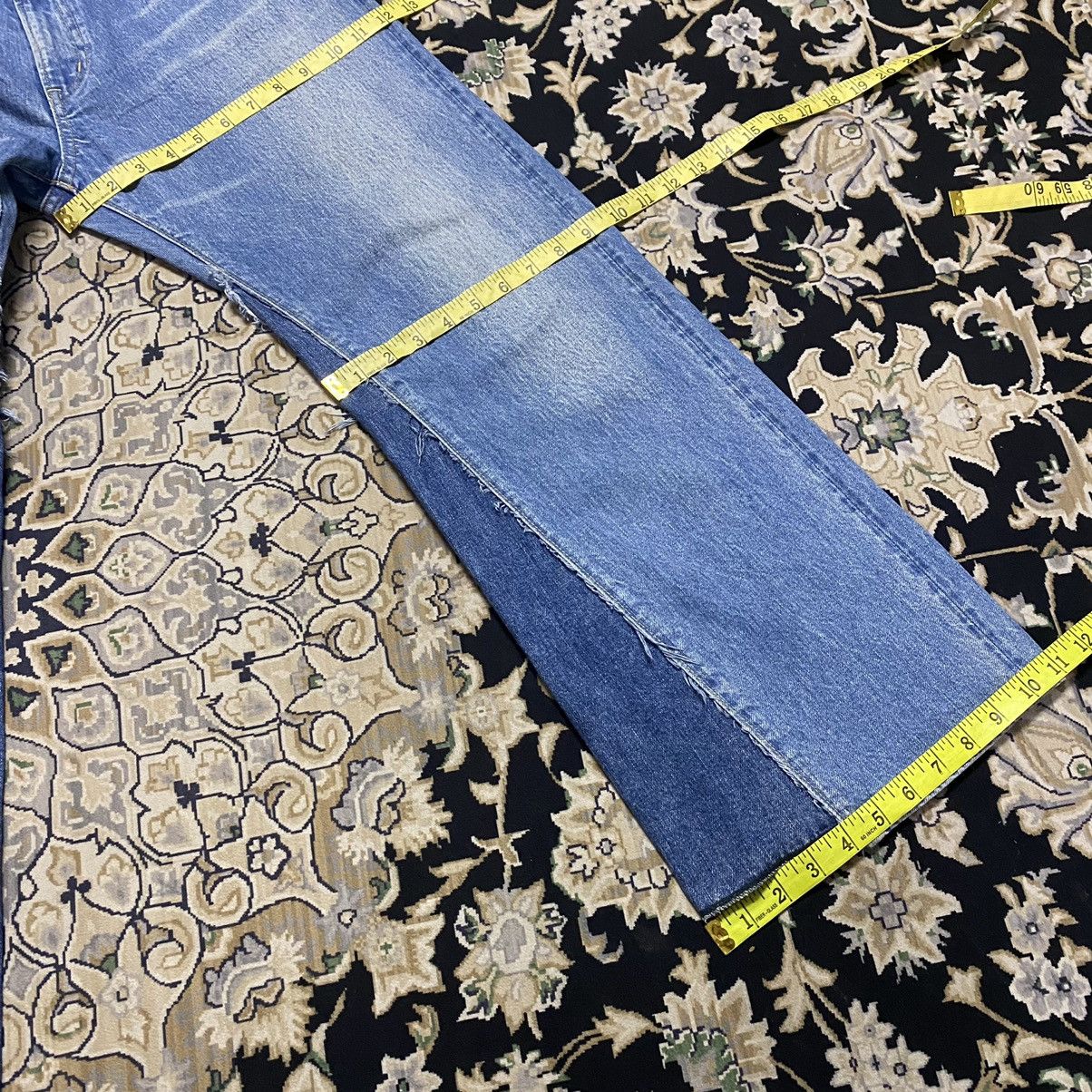Japanese Brand Remake GO TO HOLLYWOOD Denim Selvedge Flare Jeans Size US 29 - 24 Thumbnail