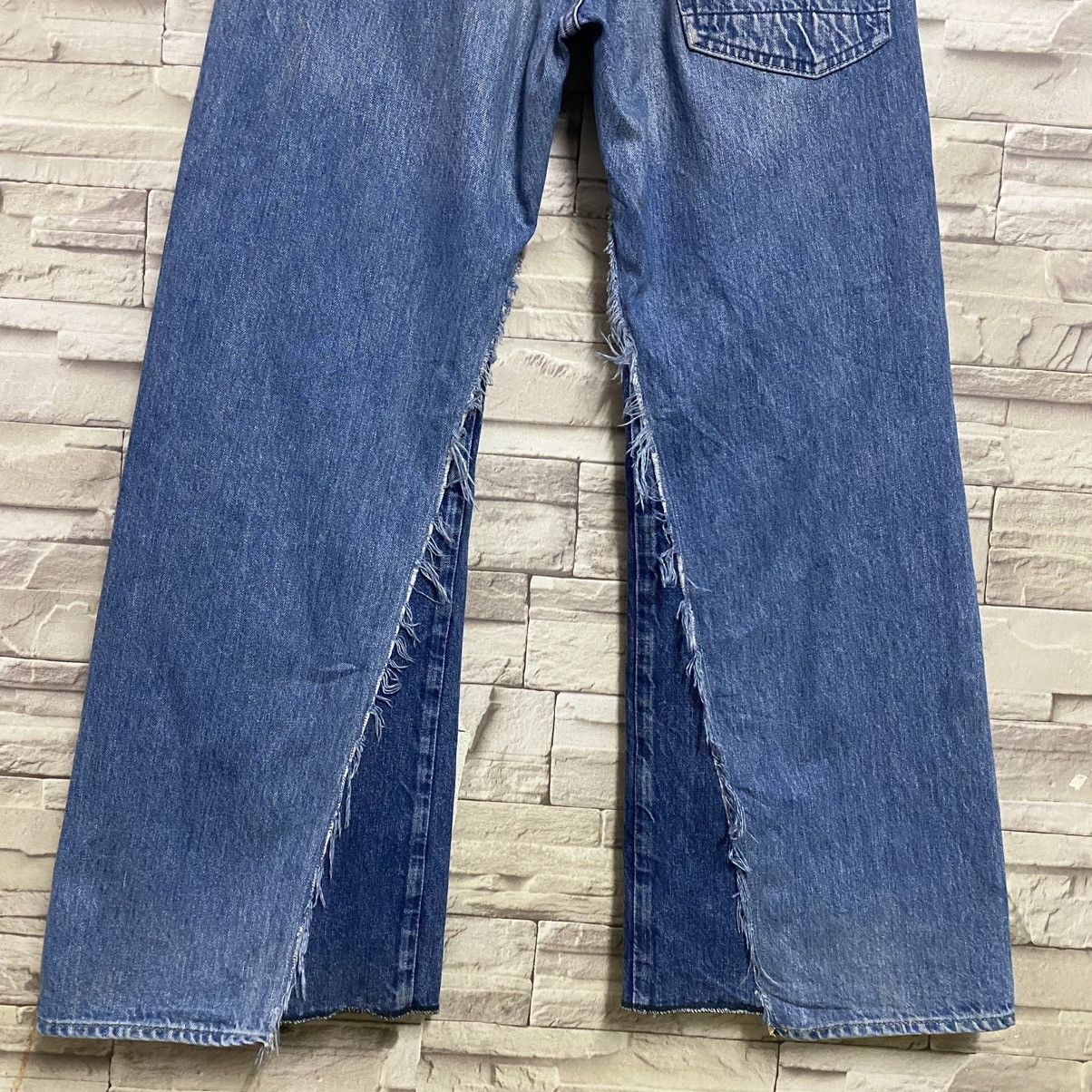Japanese Brand Remake GO TO HOLLYWOOD Denim Selvedge Flare Jeans Size US 29 - 12 Thumbnail