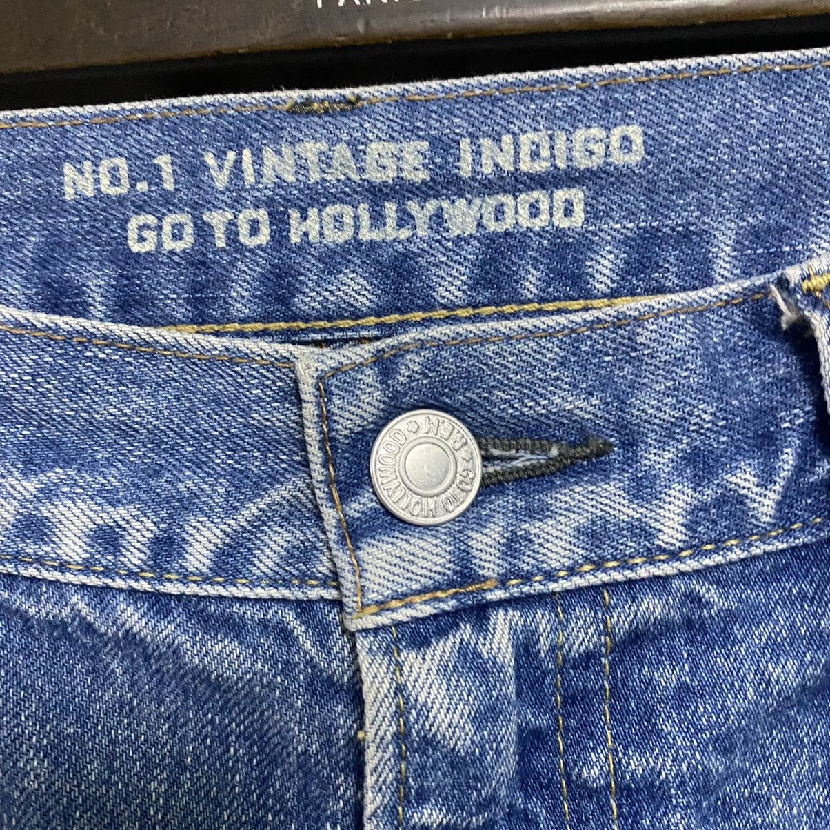 Japanese Brand Remake GO TO HOLLYWOOD Denim Selvedge Flare Jeans Size US 29 - 9 Thumbnail