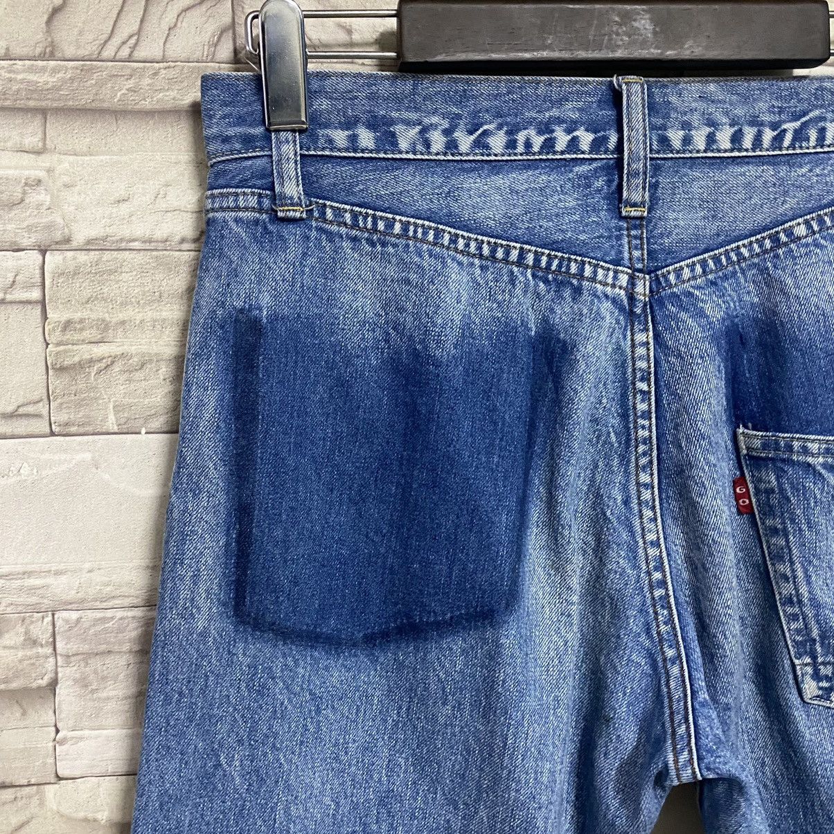 Japanese Brand Remake GO TO HOLLYWOOD Denim Selvedge Flare Jeans Size US 29 - 13 Thumbnail