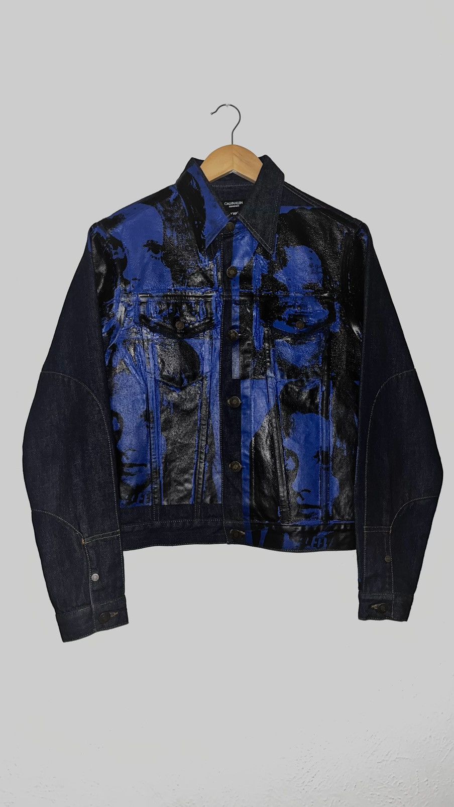 Calvin Klein 205W39NYC Calvin Klein Andy Warhol Denim Jacket | Grailed