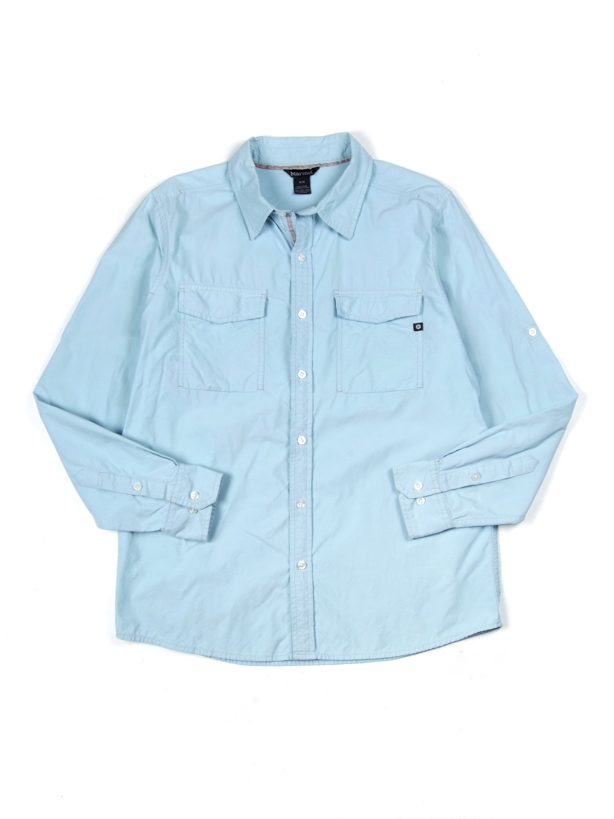 Mammut × Marmot × Vintage Vintage Marmot Outdoor Hiking Button Up Shirt (M) Size US M / EU 48-50 / 2 - 1 Thumbnail
