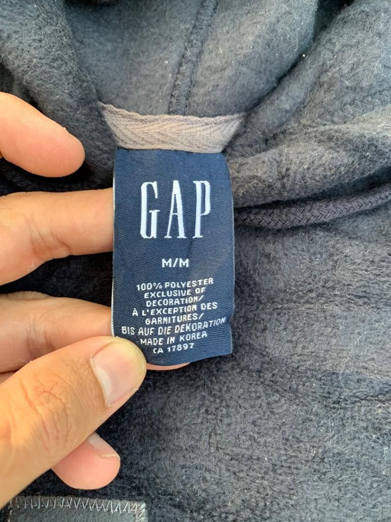 Gap 🔥Best Offer🔥Vintage Gap Hoodie Fleece Size US M / EU 48-50 / 2 - 9 Thumbnail